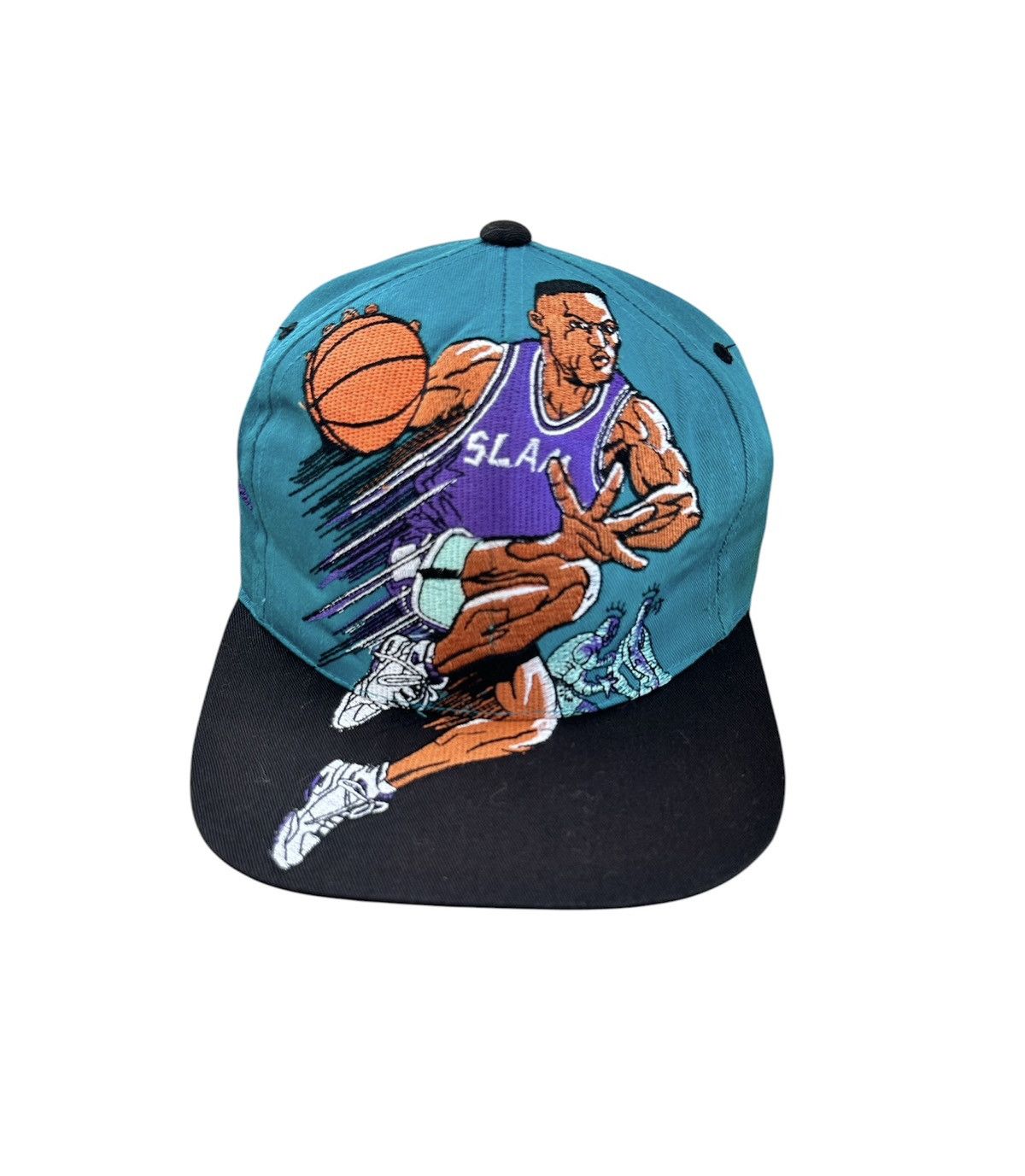 Anime Vtg slamdunk animber snapback cap Size ONE SIZE - 1 Thumbnail