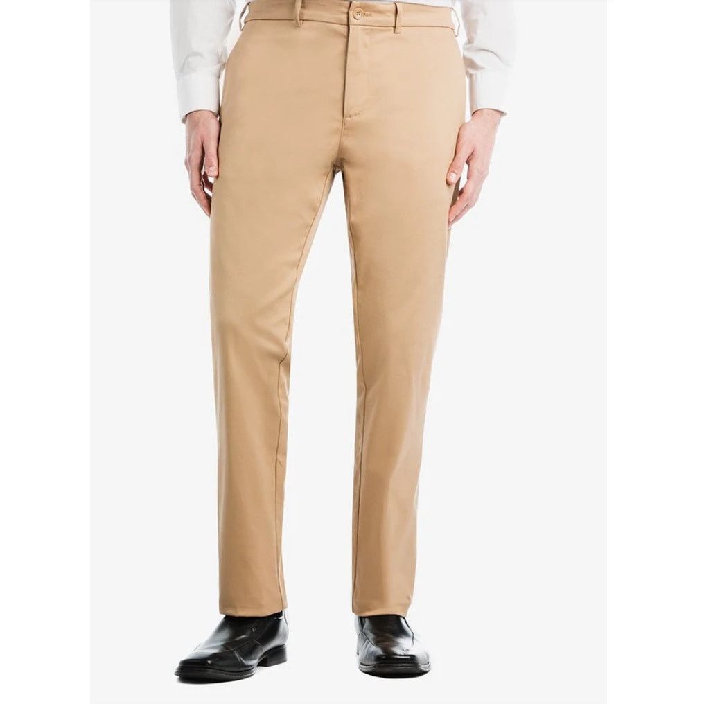 TravisMathew Baubax Men's Athletic Chino Khaki Pants // 34x32 Size US 34 / EU 50 - 2 Thumbnail