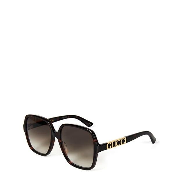 Gucci Unisex Logo Oversized Sunglasses Size ONE SIZE - 1 Thumbnail