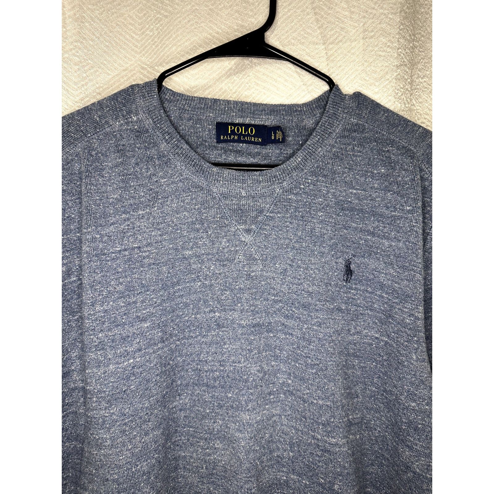 Polo Ralph Lauren Polo Ralph Lauren Classic Fit Long Sleeve Sweater Blue Large Size US L / EU 52-54 / 3 - 4 Thumbnail