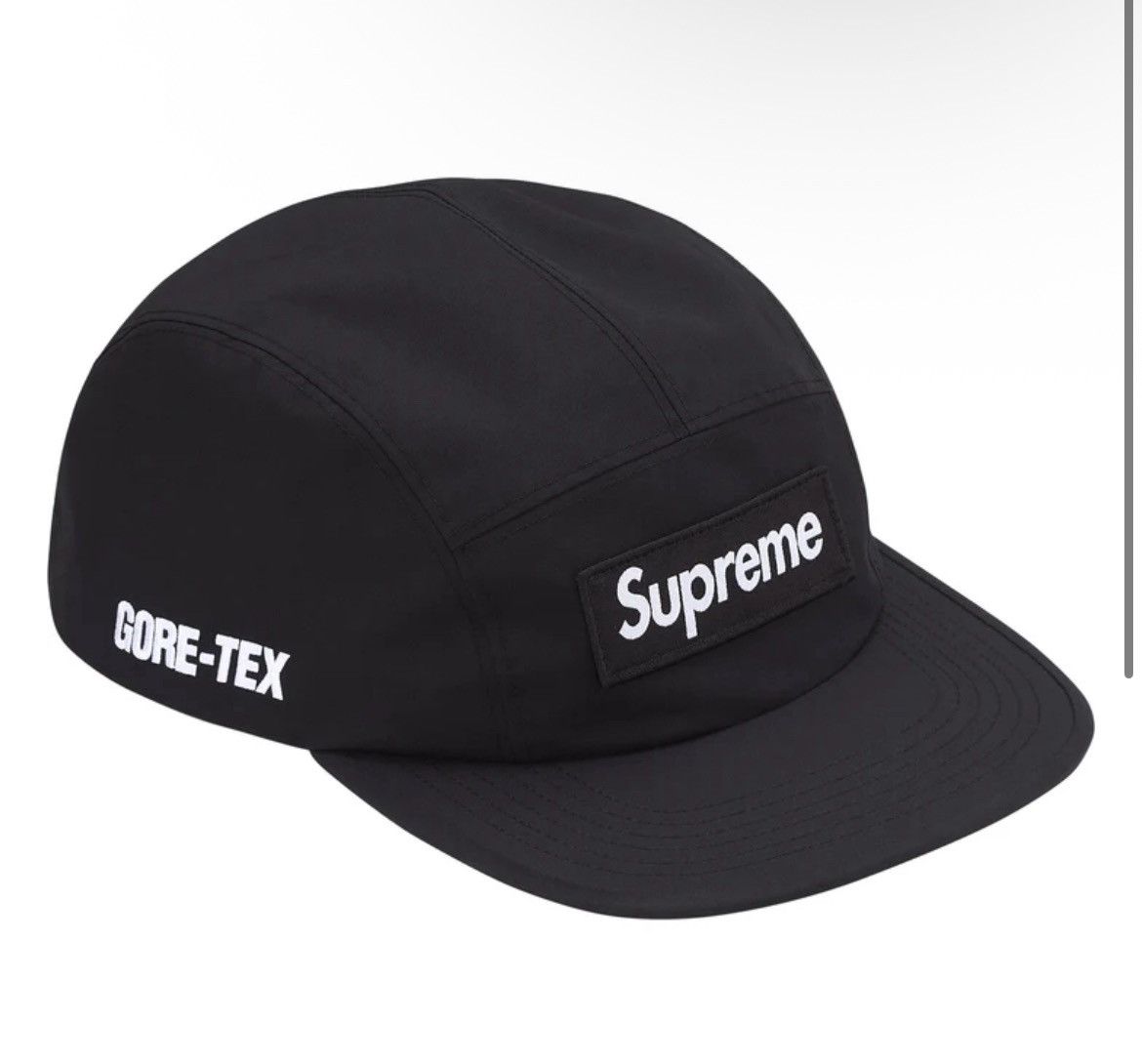 Supreme Supreme GoreTex Camp Cap Black Size ONE SIZE - 4 Thumbnail