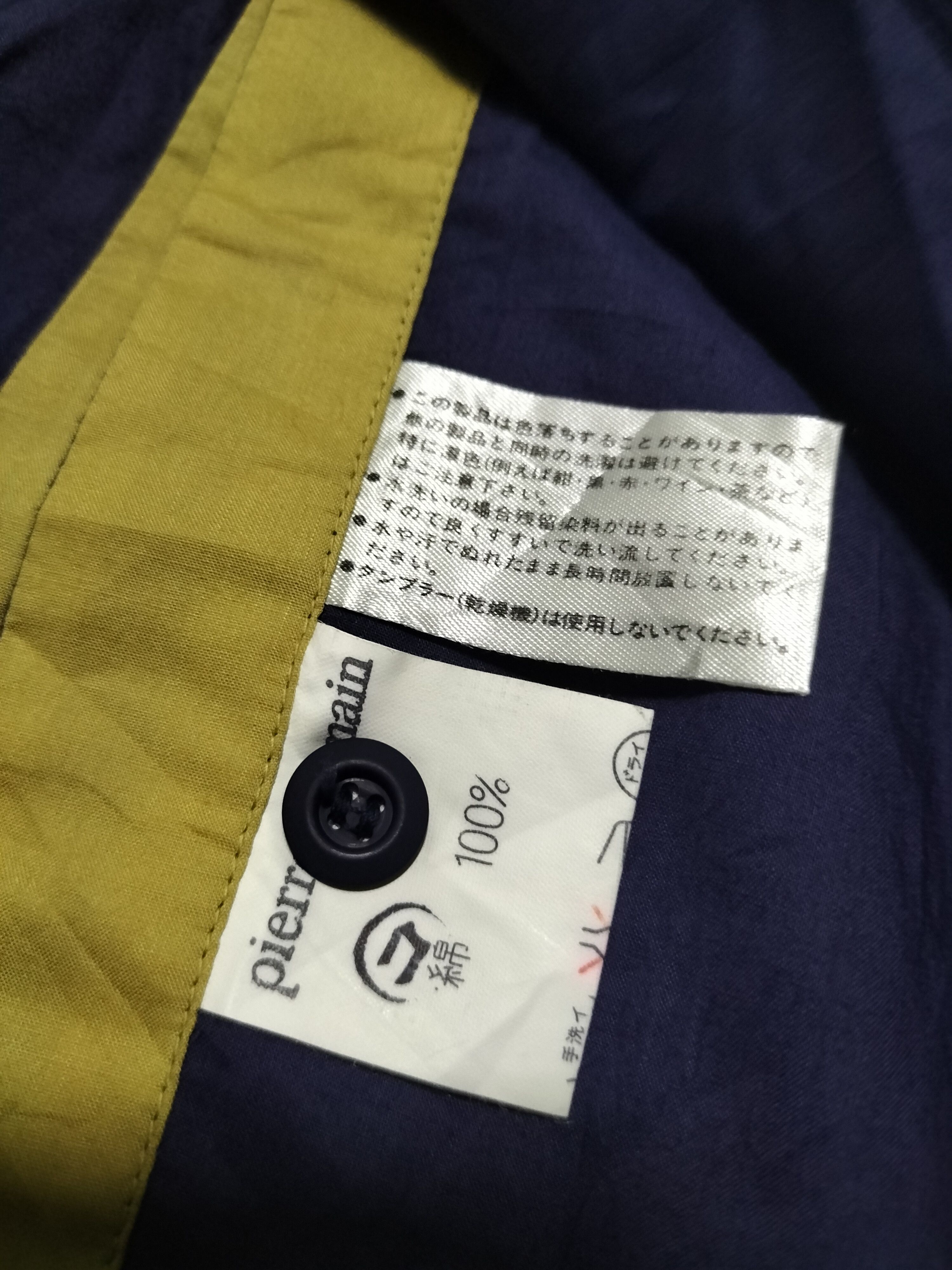 Pierre Balmain × Vintage Vintage Pierre Balmain Shirt Round Collared Fashion Bowlling Size US M / EU 48-50 / 2 - 8 Thumbnail