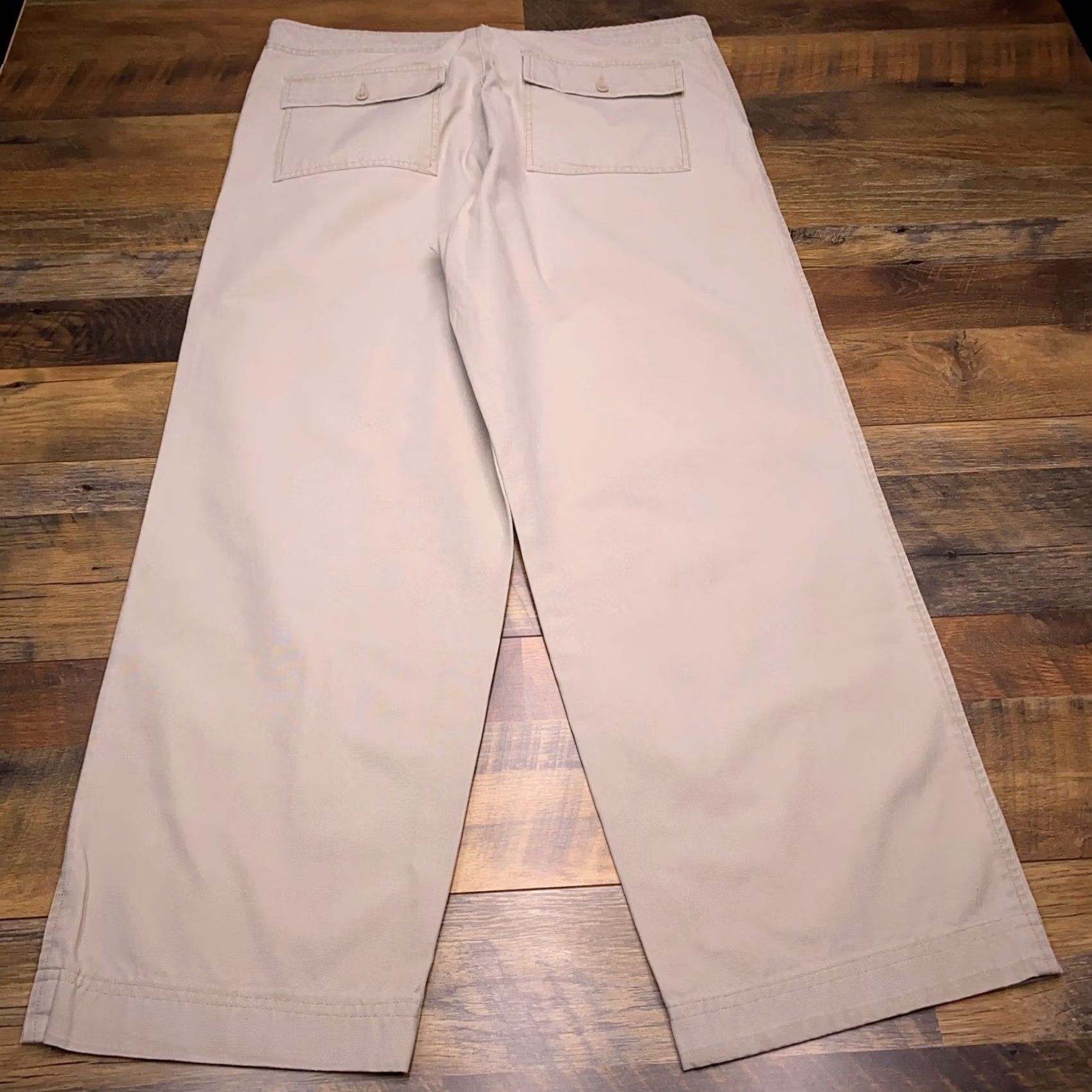 Polo Ralph Lauren Vintage POLO Ralph Lauren Pants Adult Medium Beige Mens Drawstring Size US M / EU 48-50 / 2 - 2 Thumbnail