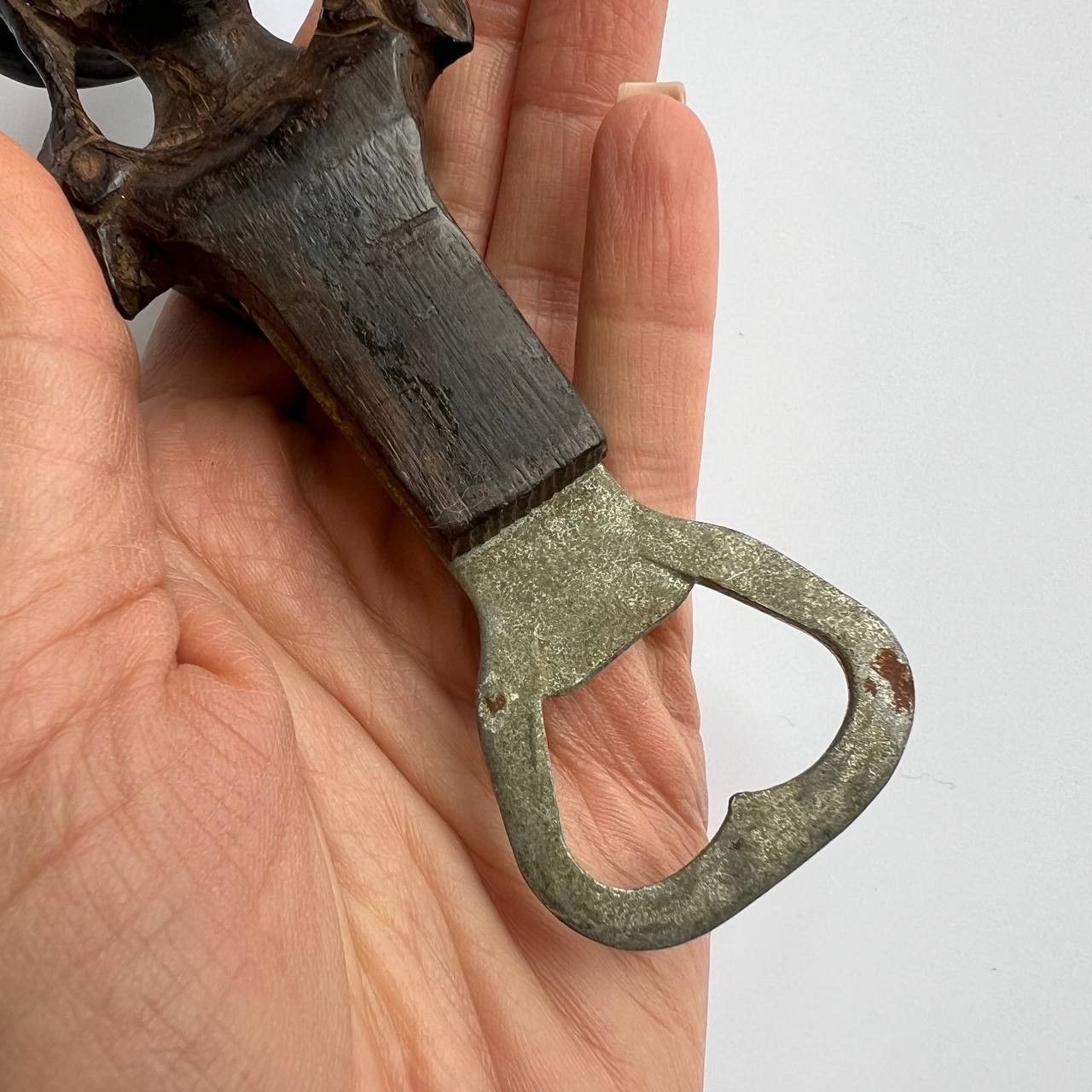 Vintage Vintage Hand Carved Hand Bottle Opener Made in Spain Size ONE SIZE - 7 Thumbnail