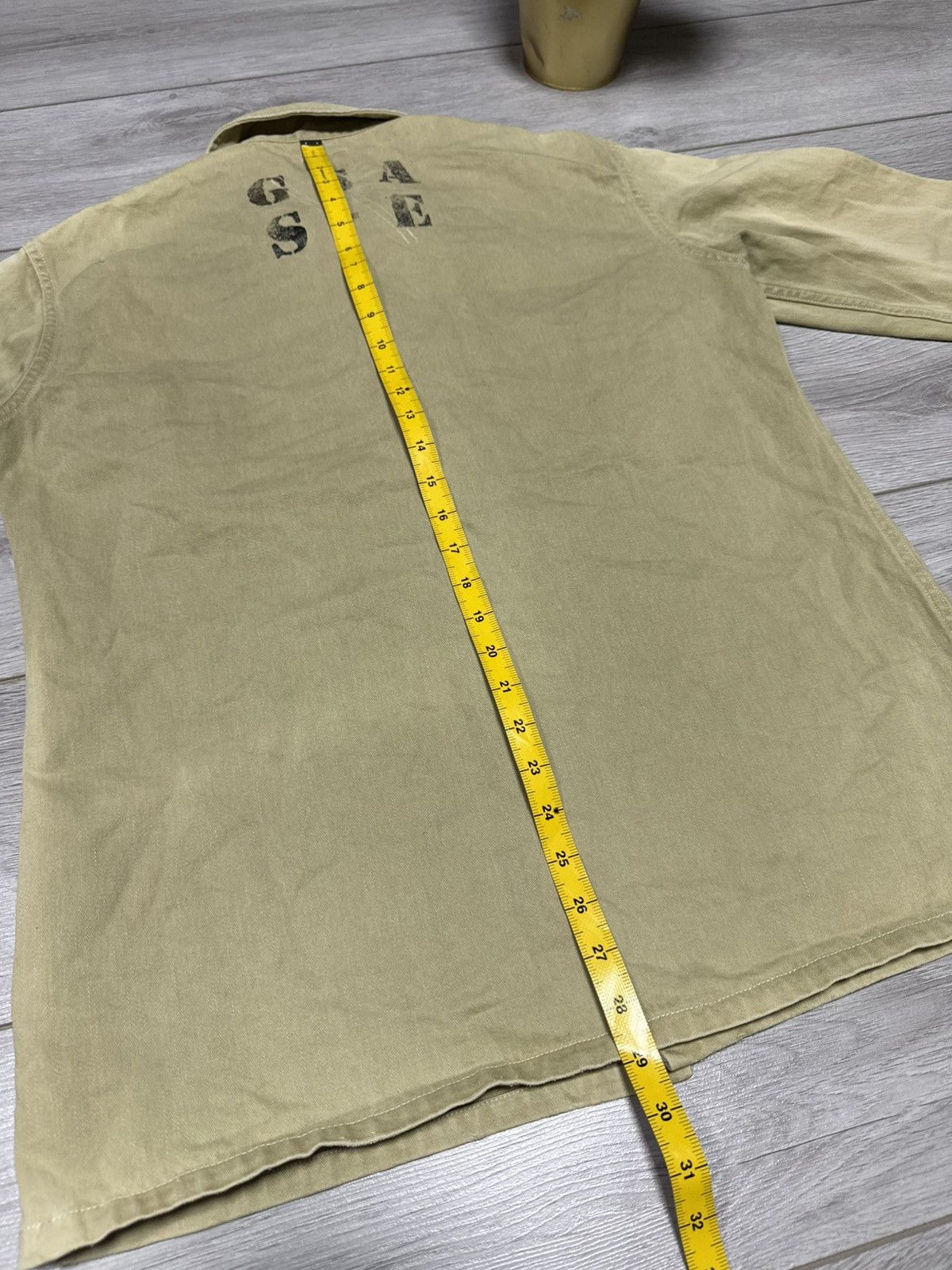 G-Star G star military thick cotton jacket buttons faded Size US L / EU 52-54 / 3 - 15 Thumbnail
