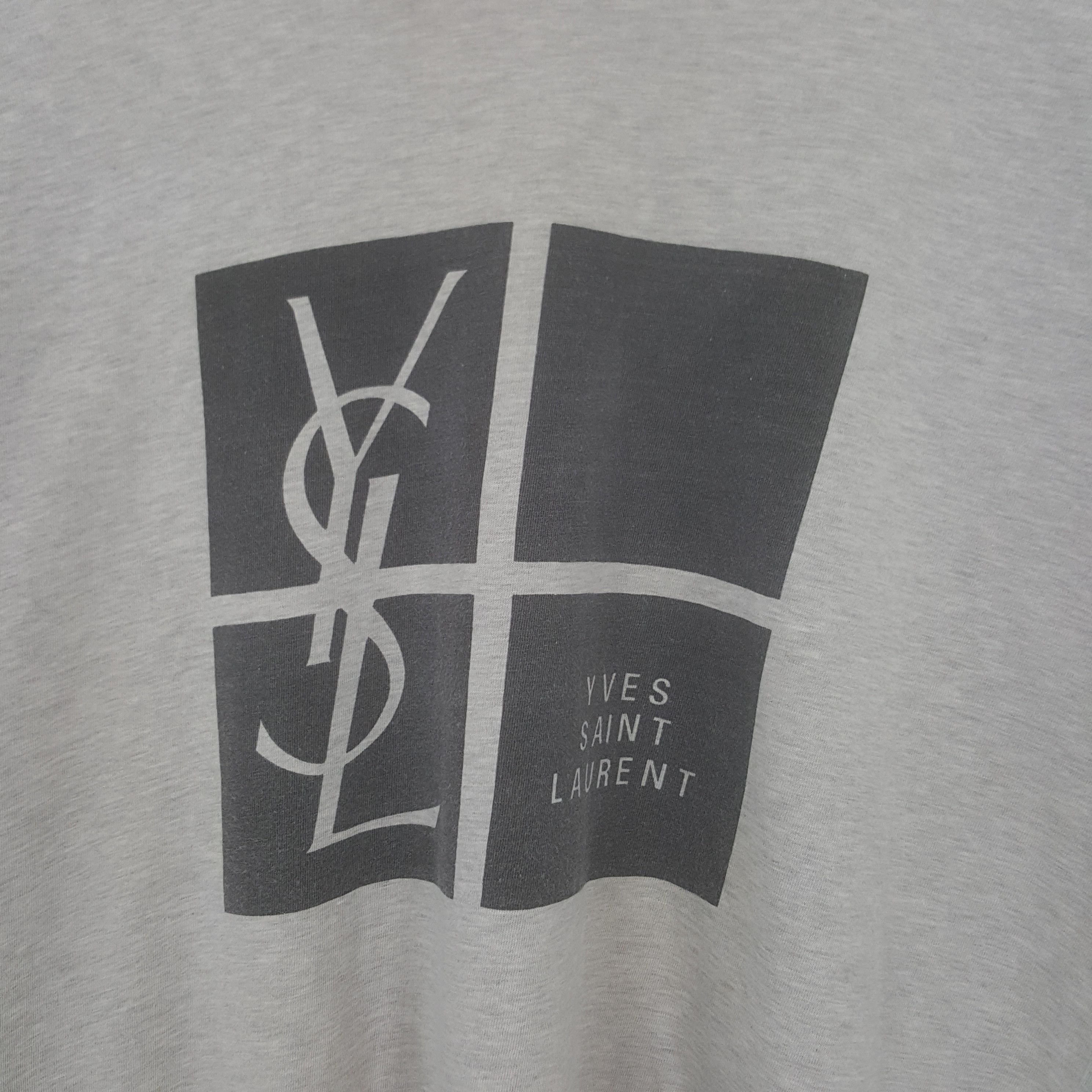 Vintage × Yves Saint Laurent Vintage Yves Saint Laurent Italian Brand Tshirt Size US L / EU 52-54 / 3 - 2 Thumbnail