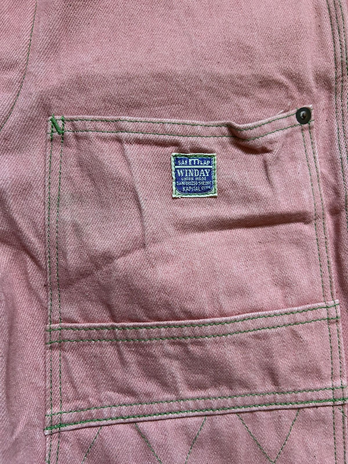 Kapital × Kapital Kountry KAPITAL color denim Double Knee Lumber Pants pink Size US 30 / EU 46 - 6 Thumbnail