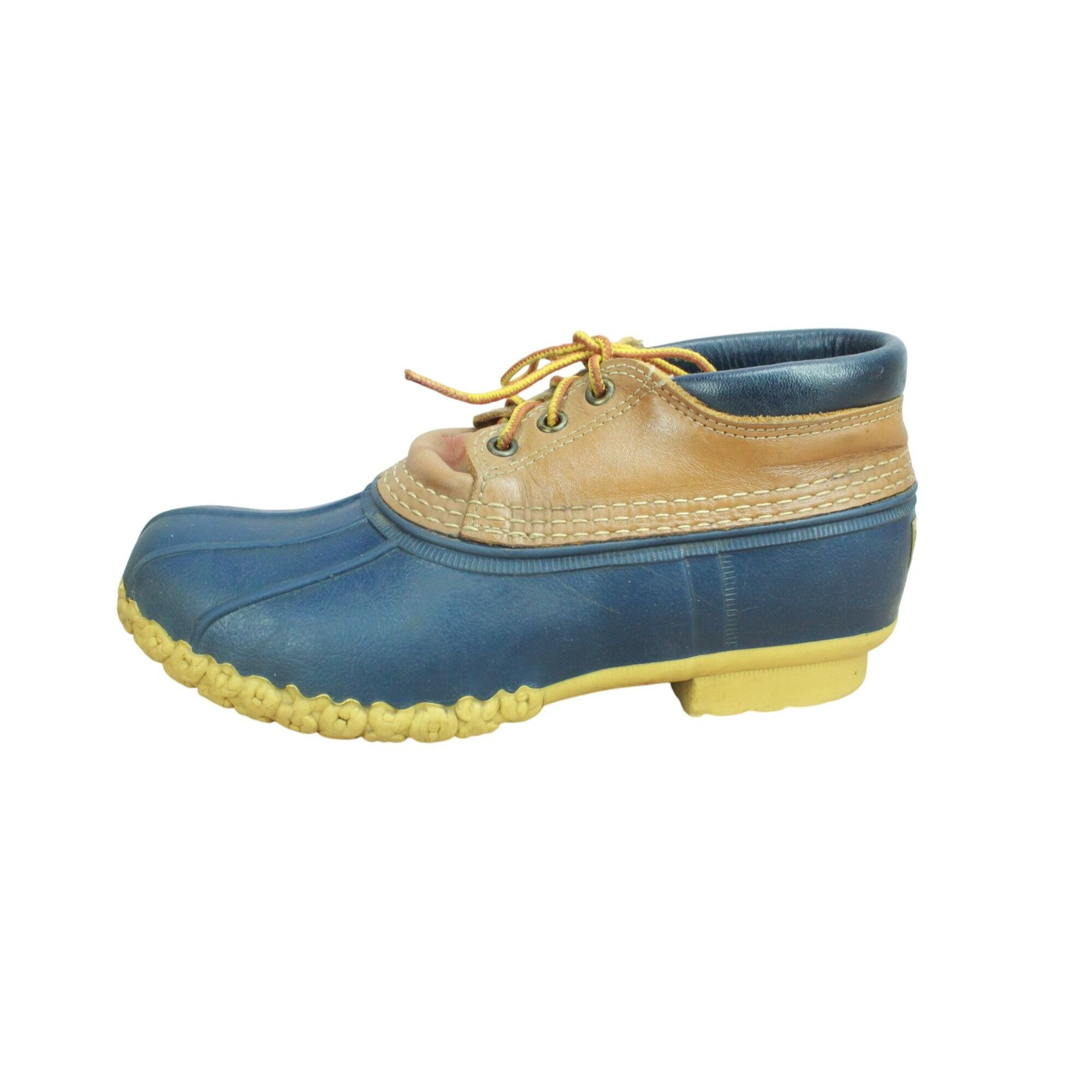 L.L. Bean LL Bean Women’s Blue Rubber Ankle Duck Boots Size US 9 / IT 39 - 1 Thumbnail