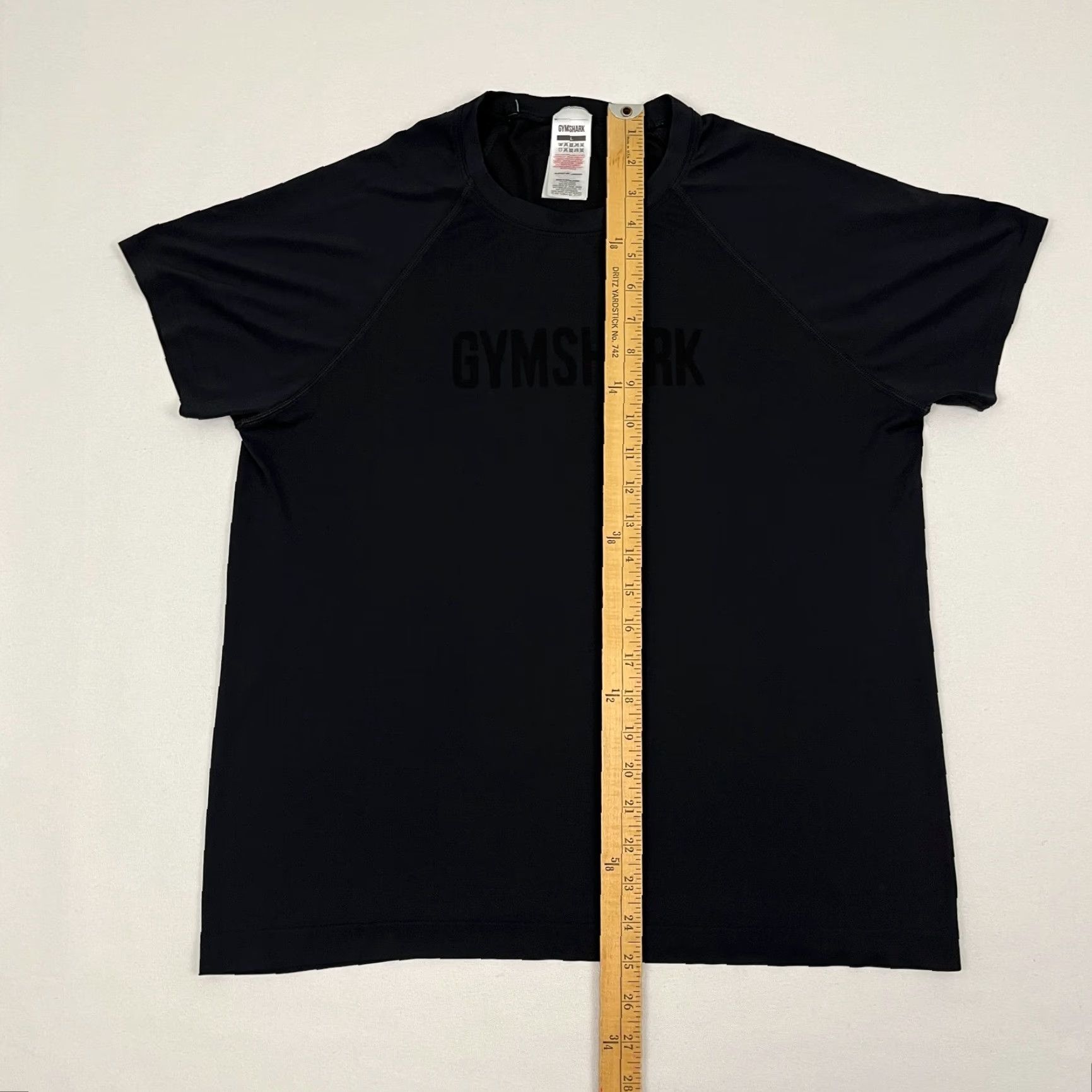 Gymshark Gymshark Apollo Shirt Mens Large Black Active Workout Training Gym Short Sleeve Size US L / EU 52-54 / 3 - 4 Thumbnail