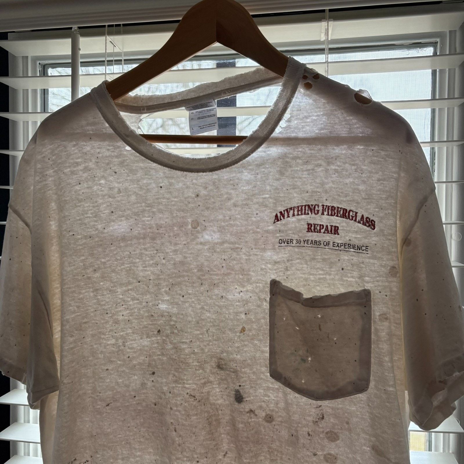 Vintage Vintage Super Thrashed Distressed Worn Zombie T-Shirt Size L Size US L / EU 52-54 / 3 - 3 Thumbnail