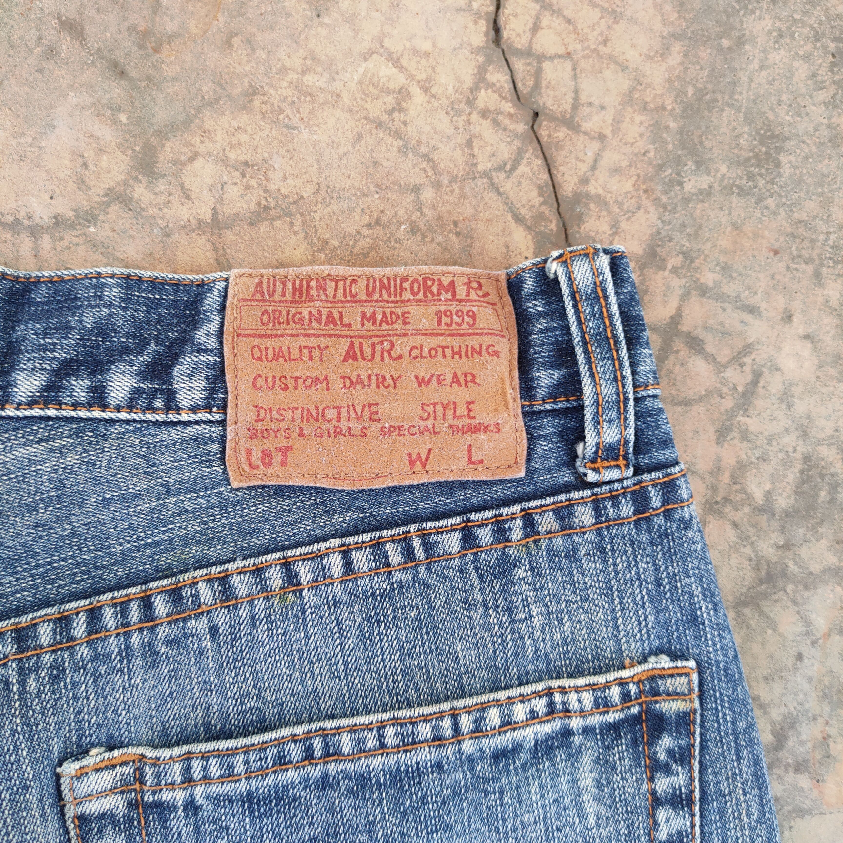 Japanese Brand W30×33 VINTAGE JAPANESE DISTRESSED FADED JEANS DENIM PANTS Size US 30 / EU 46 - 10 Thumbnail