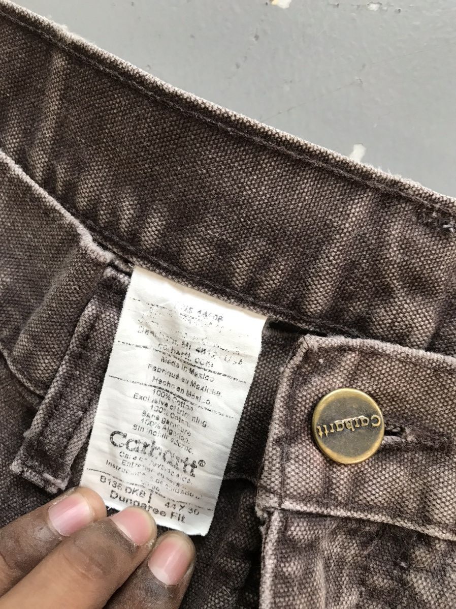 Carhartt × Vintage Vintage Carhartt B136 DKB double knee carpenter denim Size US 44 / EU 60 - 5 Thumbnail