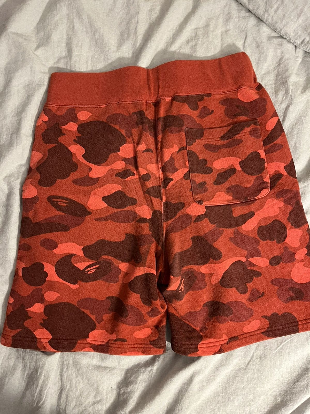Bape Bape red shark shorts Size US 30 / EU 46 - 13 Thumbnail