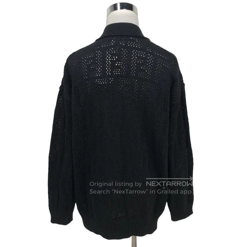 Fendi Fendi FF Cut-Out Printed Cardigan Size XXS / US 00 / IT 34 - 2 Thumbnail