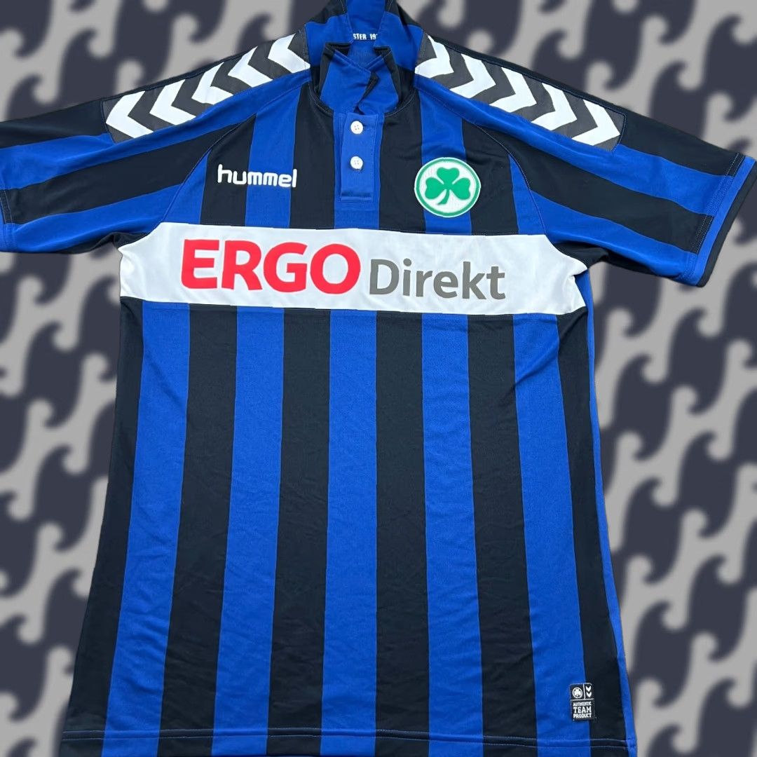 Hummel Greuther Furth Hummel 2014-2015 Away Jersey Mens Large Football Shirt Adult Size US L / EU 52-54 / 3 - 1 Thumbnail