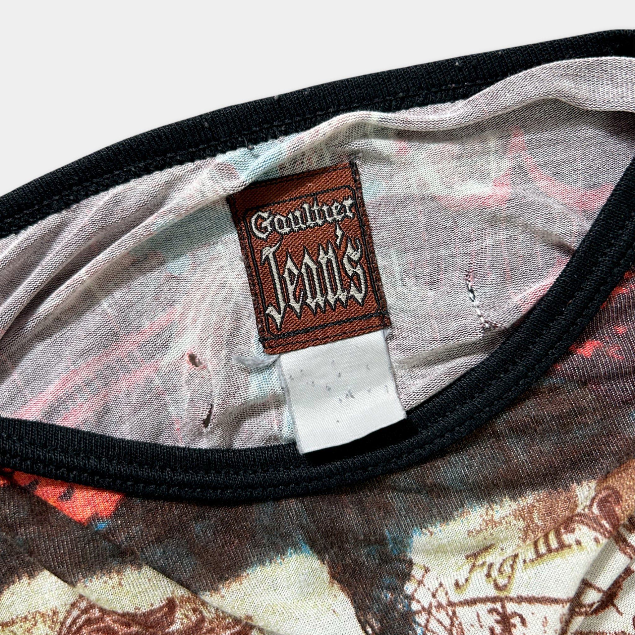 Jean Paul Gaultier Jean Paul Gaultier 2000's Tesla Print Dress Size L / US 10 / IT 46 - 4 Thumbnail