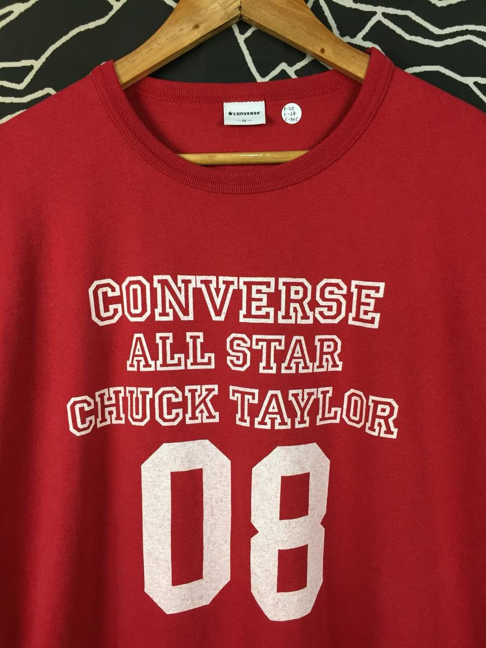 Converse Converse All Star Chuck Taylor Varsity Stripe Longsleeve Tee Size US XL / EU 56 / 4 - 3 Thumbnail