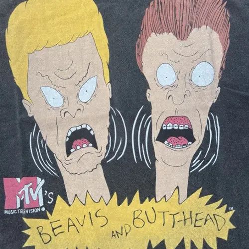 Japanese Brand Ishiyama x Mei BEAVIS AND BUTTHEAD Cartoon Shirt Size US S / EU 44-46 / 1 - 2 Thumbnail