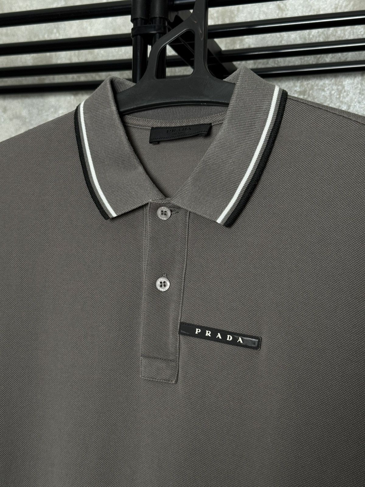 Prada Vintage Rare Polo Prada Size US M / EU 48-50 / 2 - 2 Thumbnail