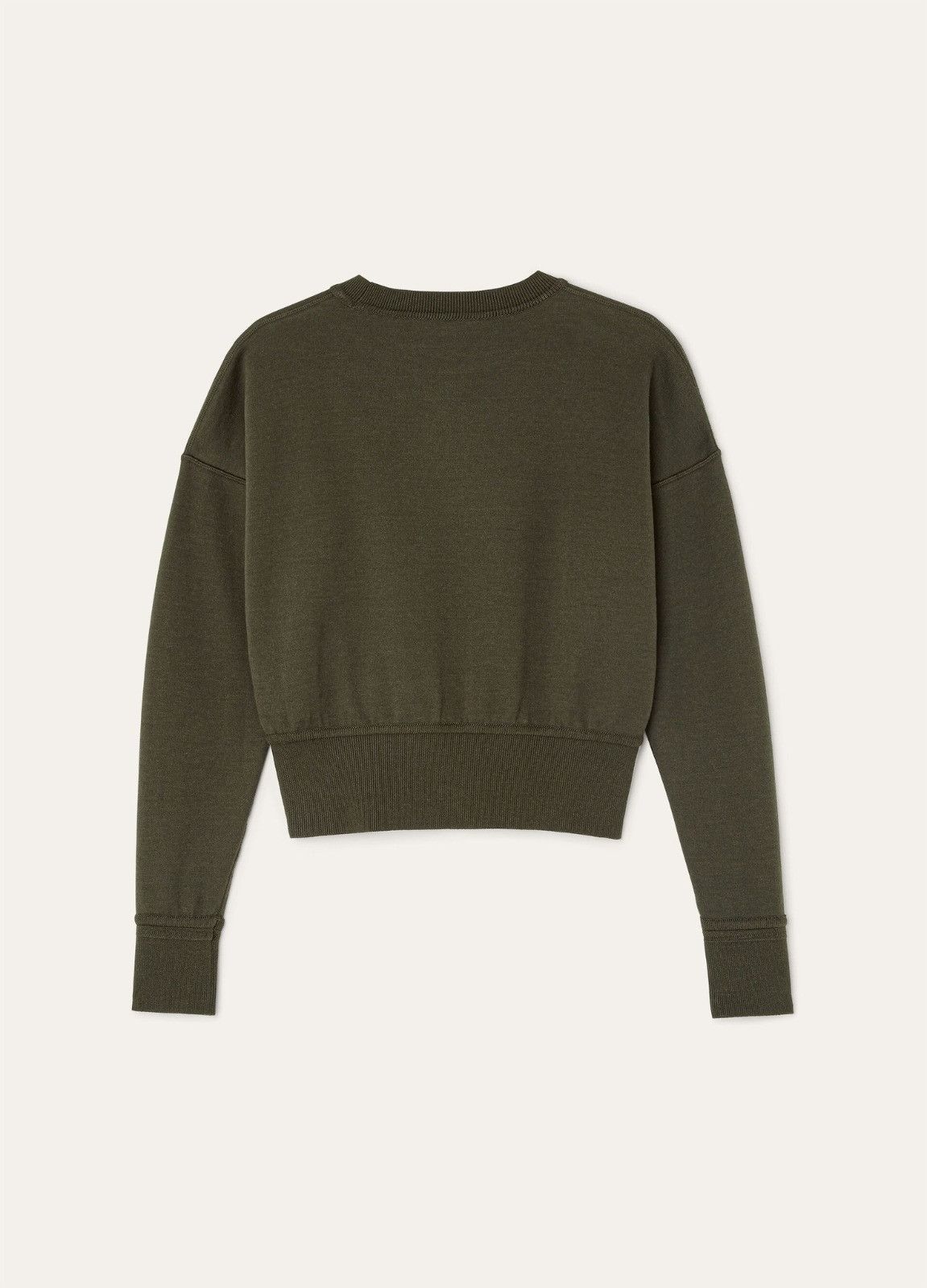 Loro Piana o1srvl11e0526 FAP2181 Viera Sweatshirt in Green Size L / US 10 / IT 46 - 2 Thumbnail