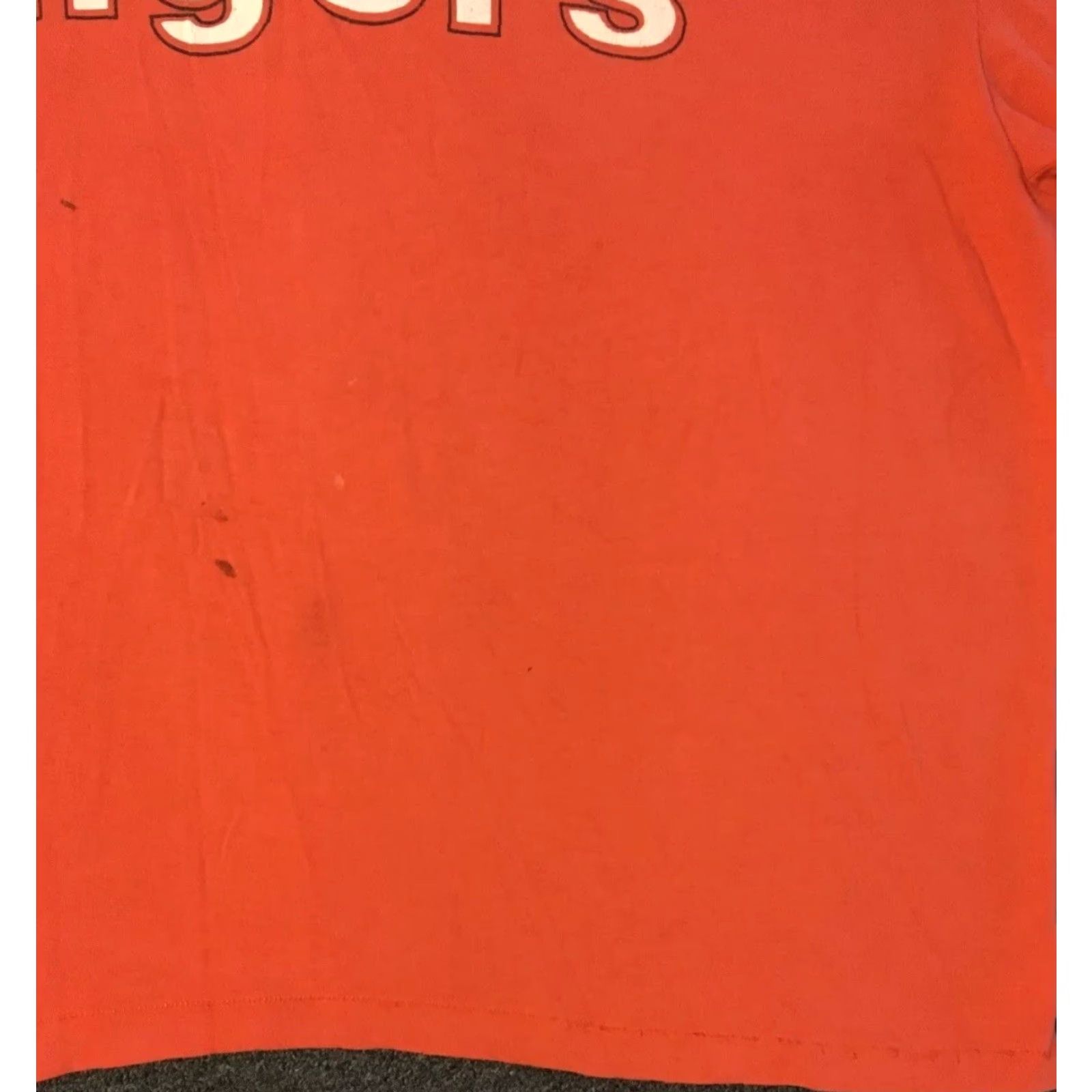 Vintage VINTAGE Massillon Tigers Shirt XXL Orange 90s Distressed PE Grunge 80s/90s College Sports USA Mens Size US XXL / EU 58 / 5 - 7 Thumbnail