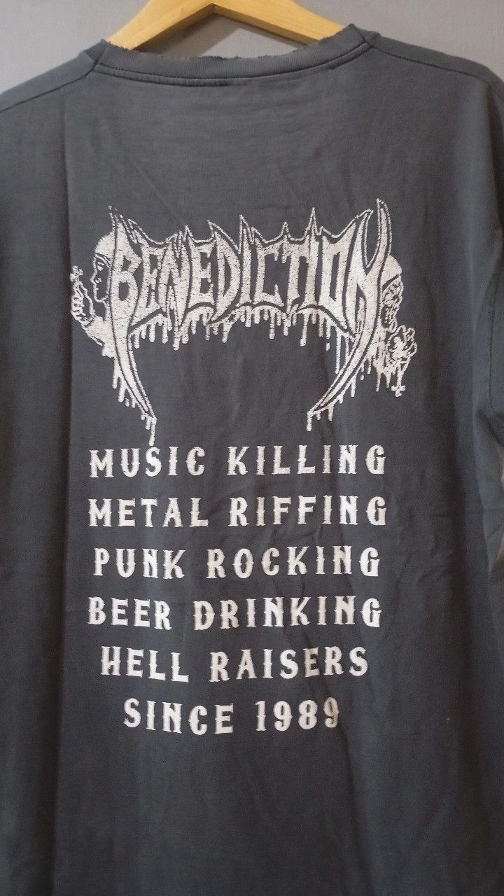 Band Tees Band tees Benediction Size US L / EU 52-54 / 3 - 4 Thumbnail