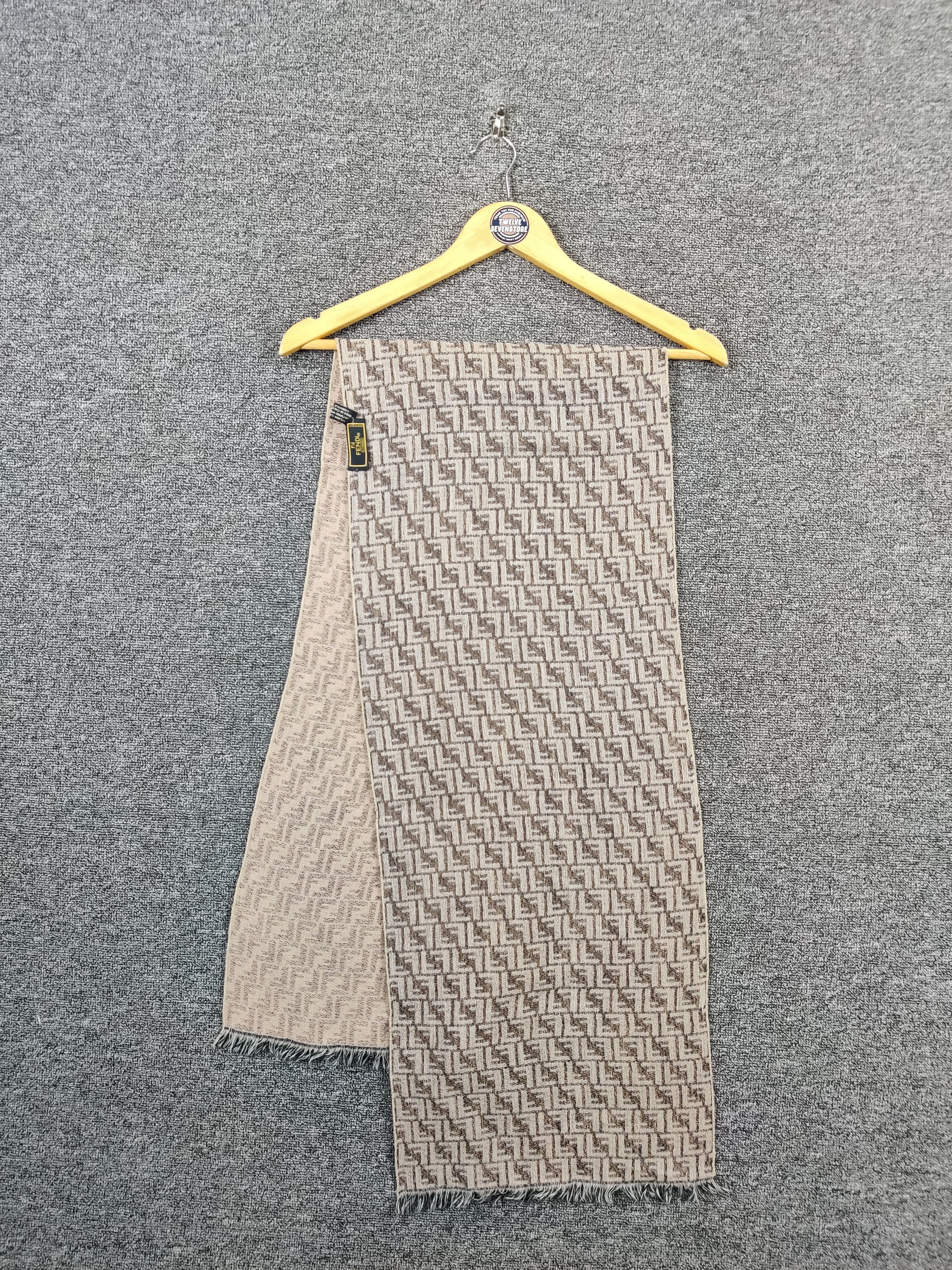Fendi Vintage Fendi Monogram Muffler/Scarves Size ONE SIZE - 7 Thumbnail