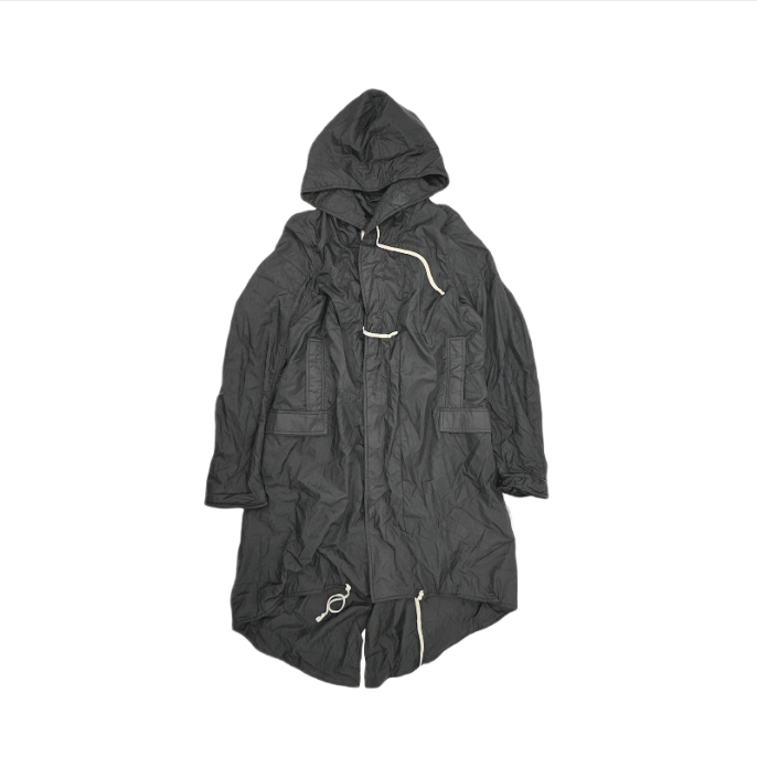 Rick Owens Rick Owens Black Fishtail Parka Size US L / EU 52-54 / 3 - 1 Thumbnail