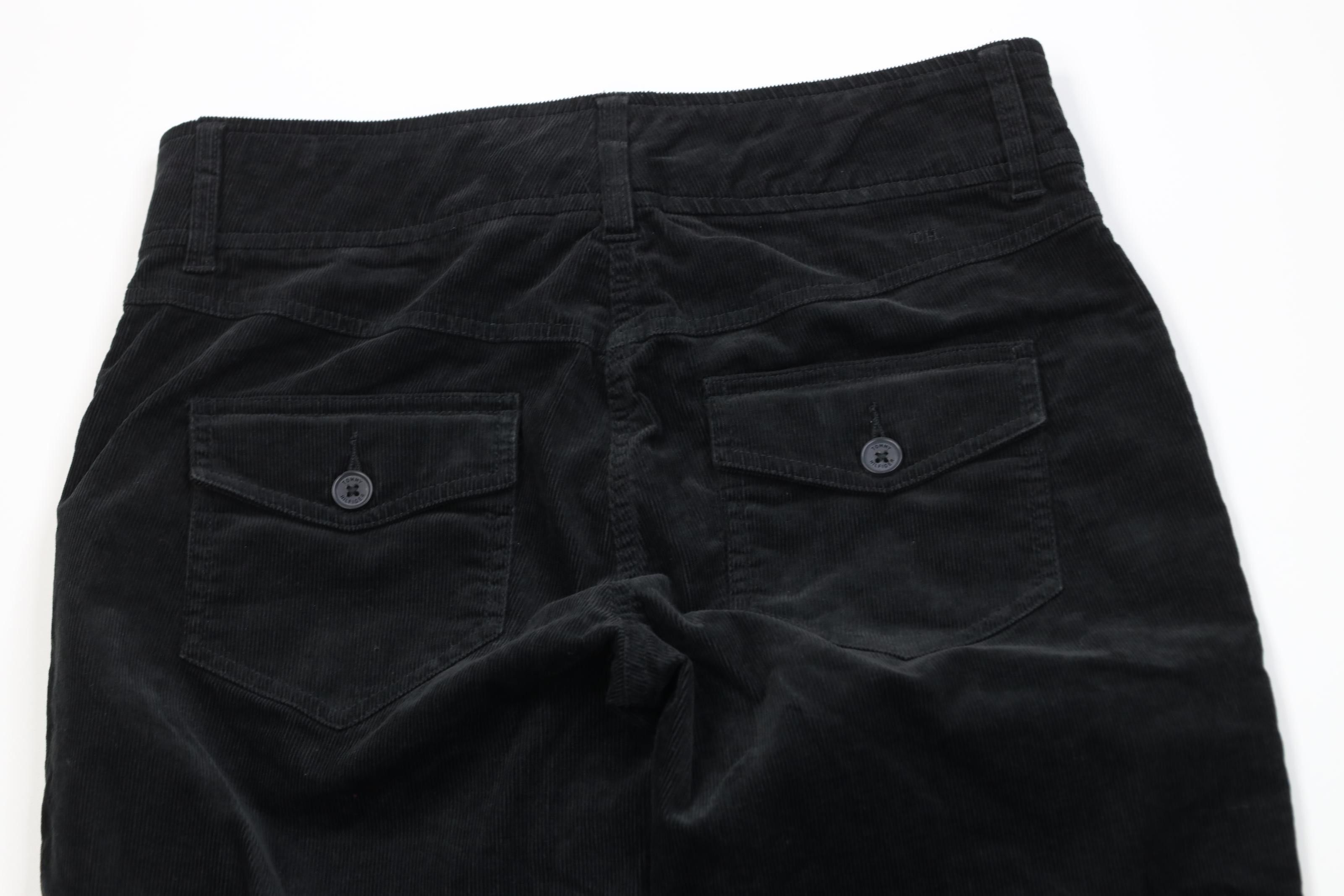 Tommy Hilfiger Vintage Y2K 2005 Tommy Hilfiger Wide Leg Corduroy Pants Size 32" / US 10 / IT 46 - 10 Thumbnail