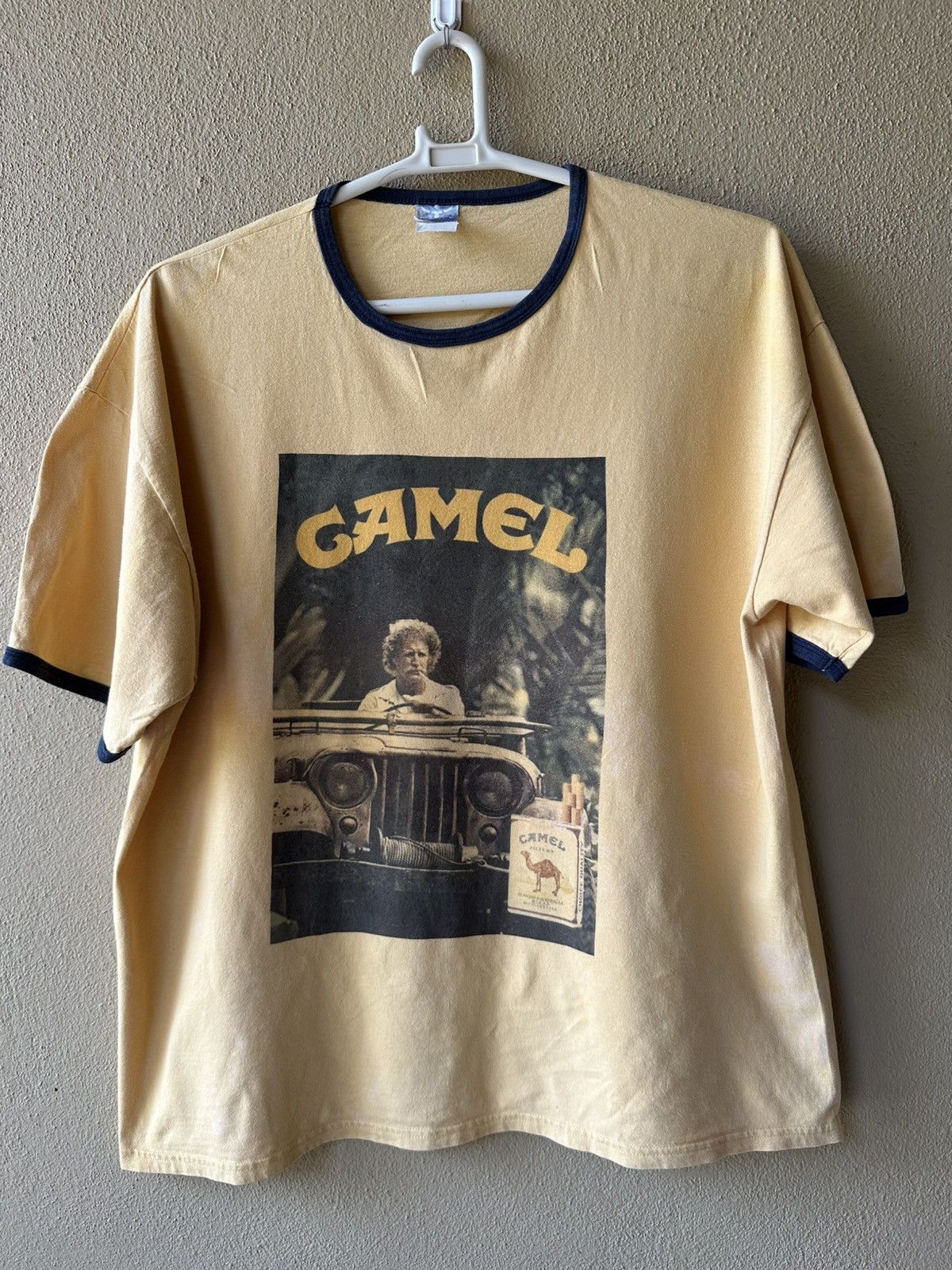 Camel × Hanes × Japanese Brand CAMEL SHORT SLEEVE SHIRT SIZE 2XG FIT XL Size US XL / EU 56 / 4 - 1 Thumbnail