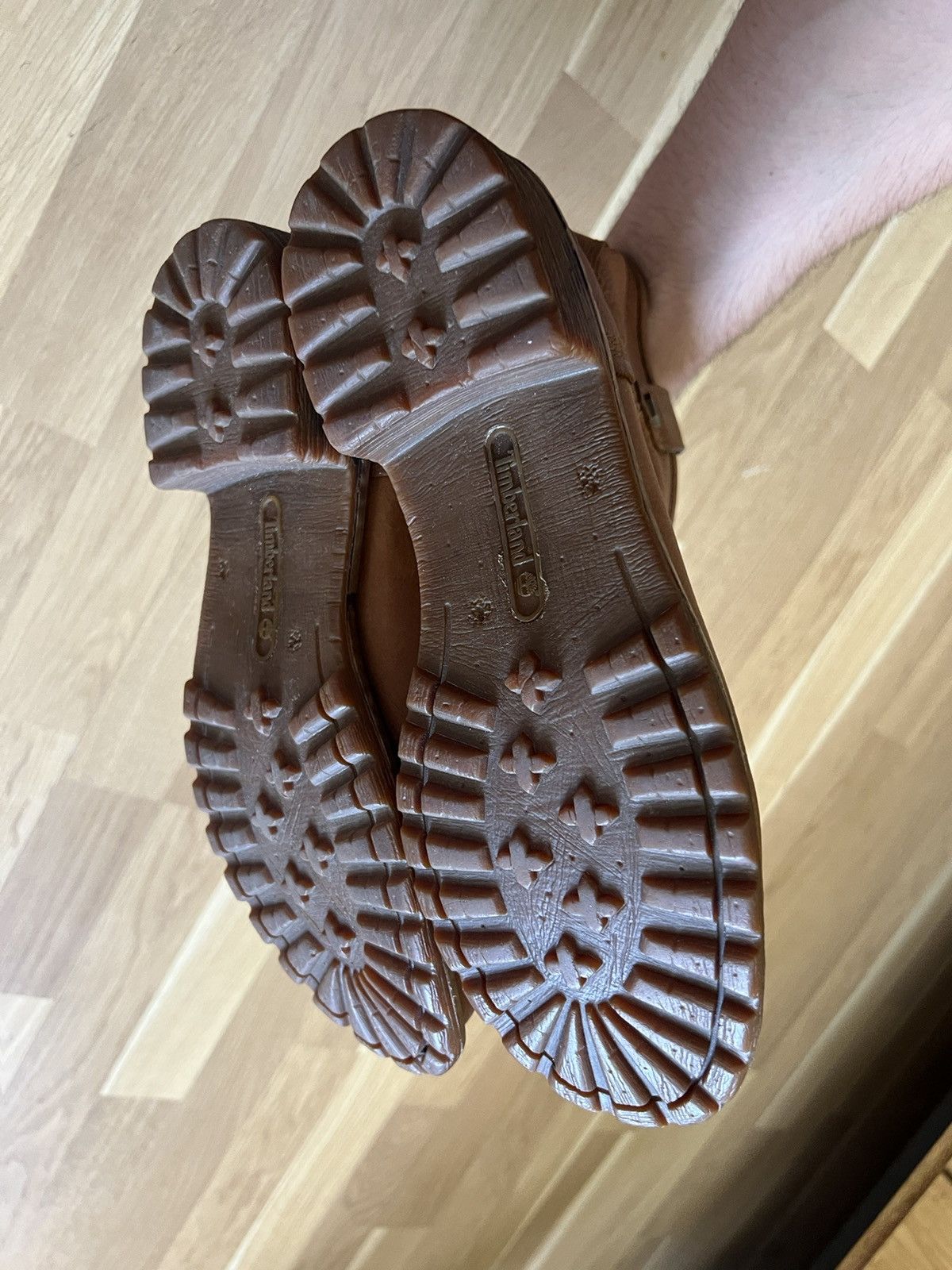 Timberland × Vintage Vintage Timberland cowboy leather boots as98 style 90s brown Size US 7 / EU 40 - 7 Thumbnail