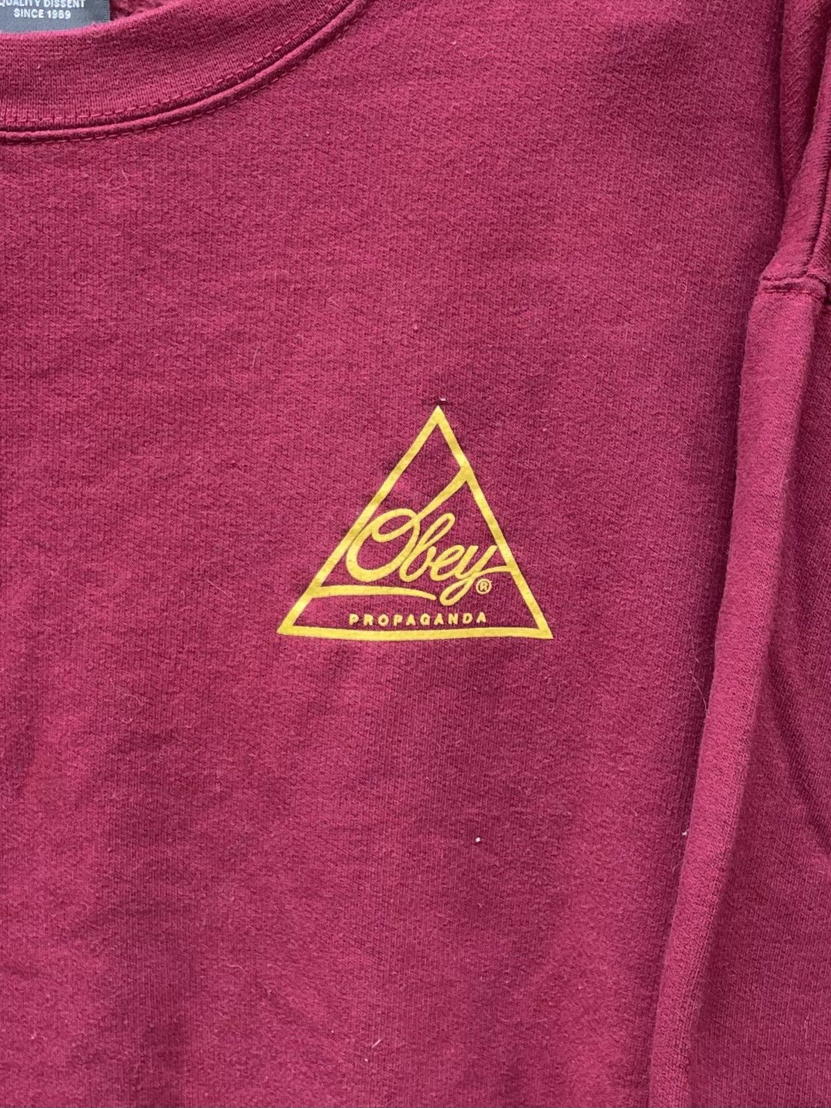 Obey Y2k Obey Clothing Propaganda Graphic Crewneck Sweatshirt Size US XXL / EU 58 / 5 - 4 Thumbnail