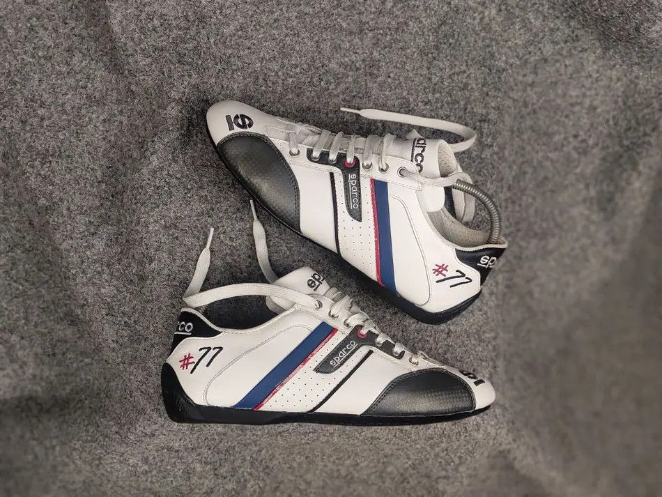 Vintage Vintage Sparco Racing Logo Time 77 Sneakers Y2K Style Size US 8.5 / EU 41-42 - 1 Thumbnail