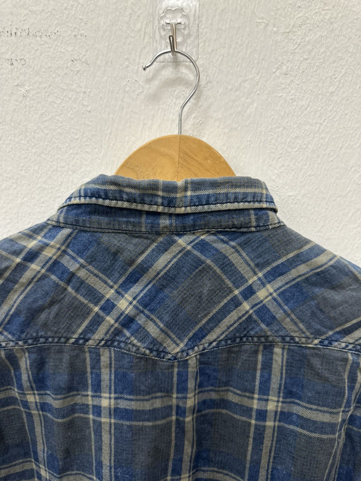 Remi Relief Remi Relief Japan Small Hidden Pocket Flannel Shirt Size US M / EU 48-50 / 2 - 22 Thumbnail