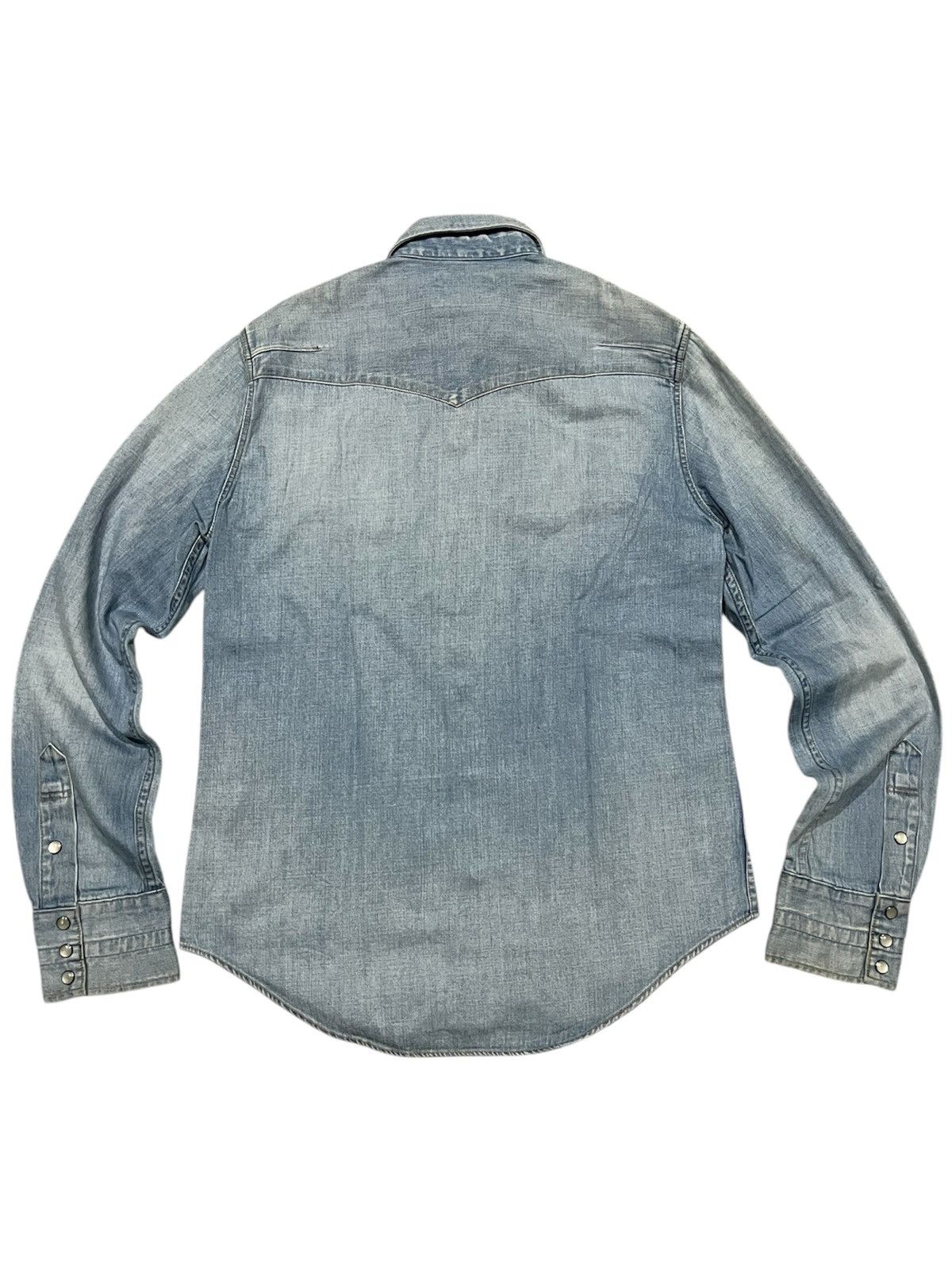 Number (N)ine × Takahiromiyashita The Soloist. 07 Number Nine Western Denim Shirt Musical Note Size US M / EU 48-50 / 2 - 3 Thumbnail