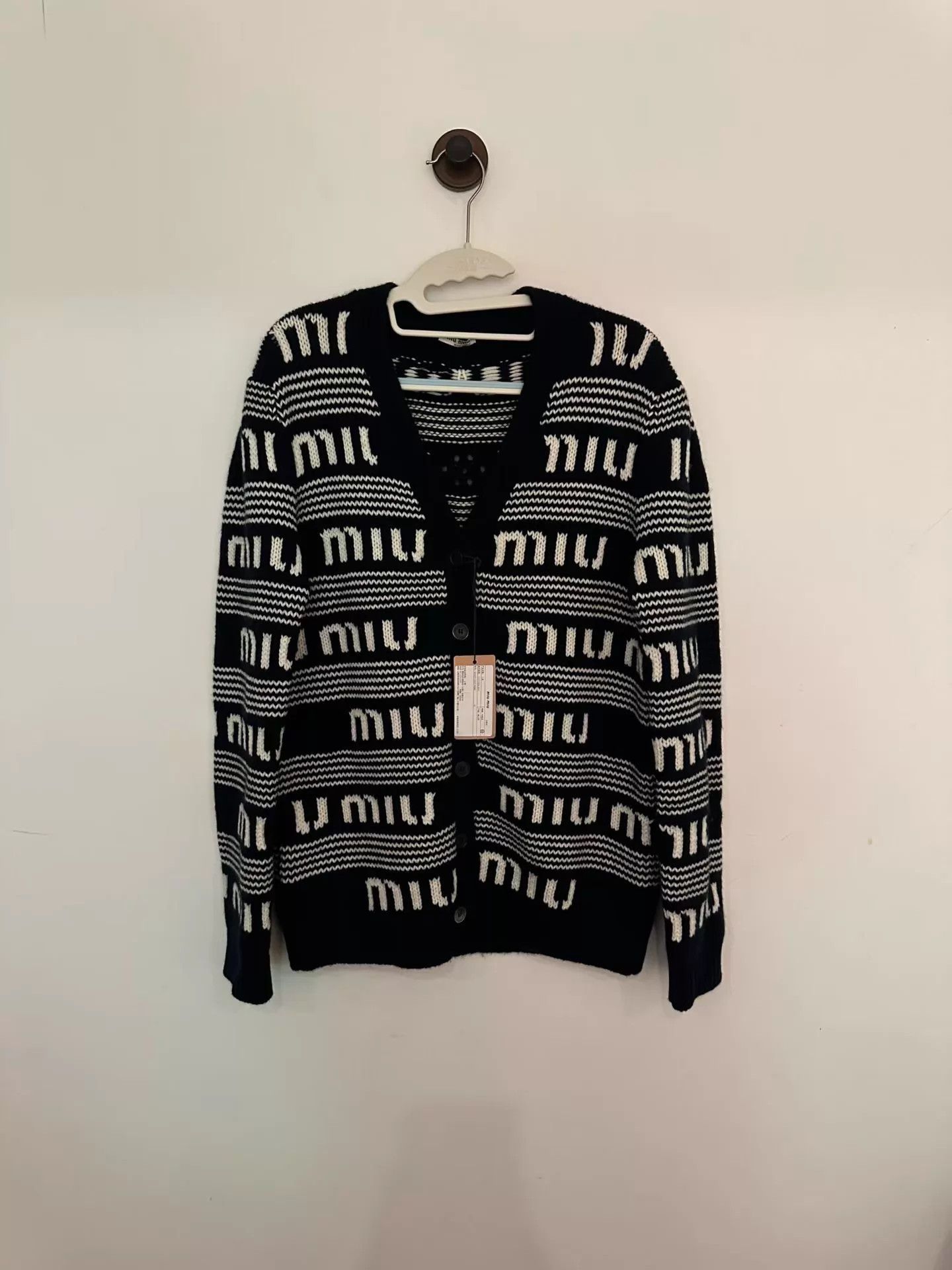 Miu Miu MIU MIU New Cardigan Women's 38 Size XS / US 0-2 / IT 36-38 - 1 Thumbnail