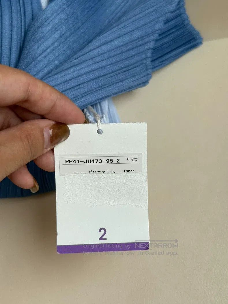 Issey Miyake Issey Miyake Light Purple Bamboo Joint Dress Size M / US 6-8 / IT 42-44 - 7 Thumbnail