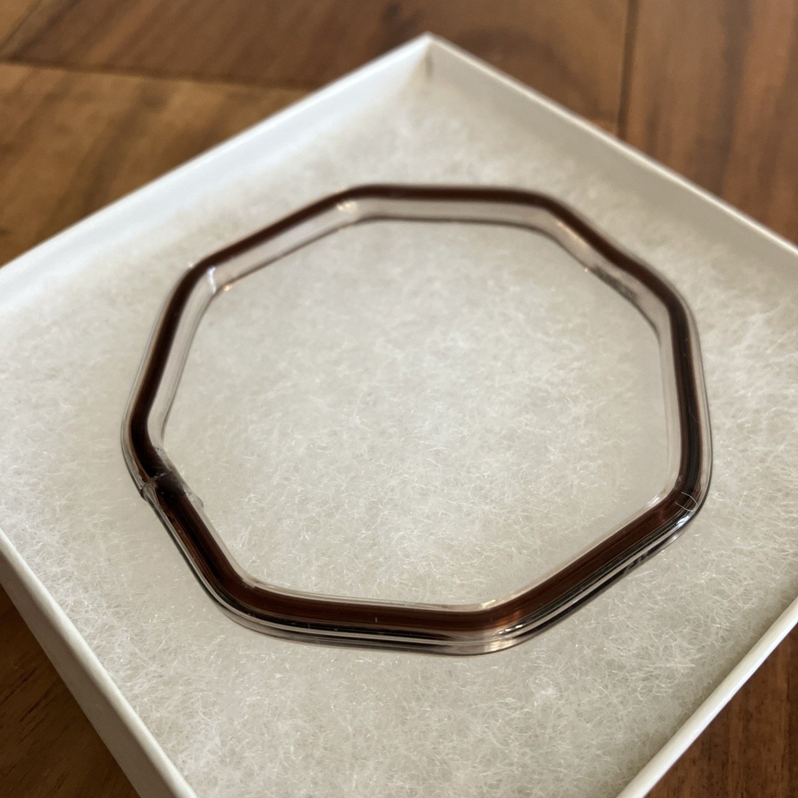 Handmade Vtg Murano Style Glass Bangles Bracelet Handmade Artisan 80s Size ONE SIZE - 8 Thumbnail