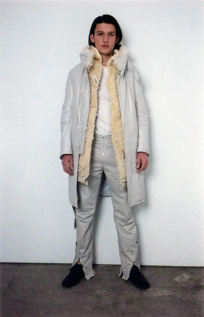 パンツ Helmut Lang - A/W 1999 Astro Biker Pants Helmut Lang, A/W 1999 Woven Cotton Astro Biker Trousers - LA