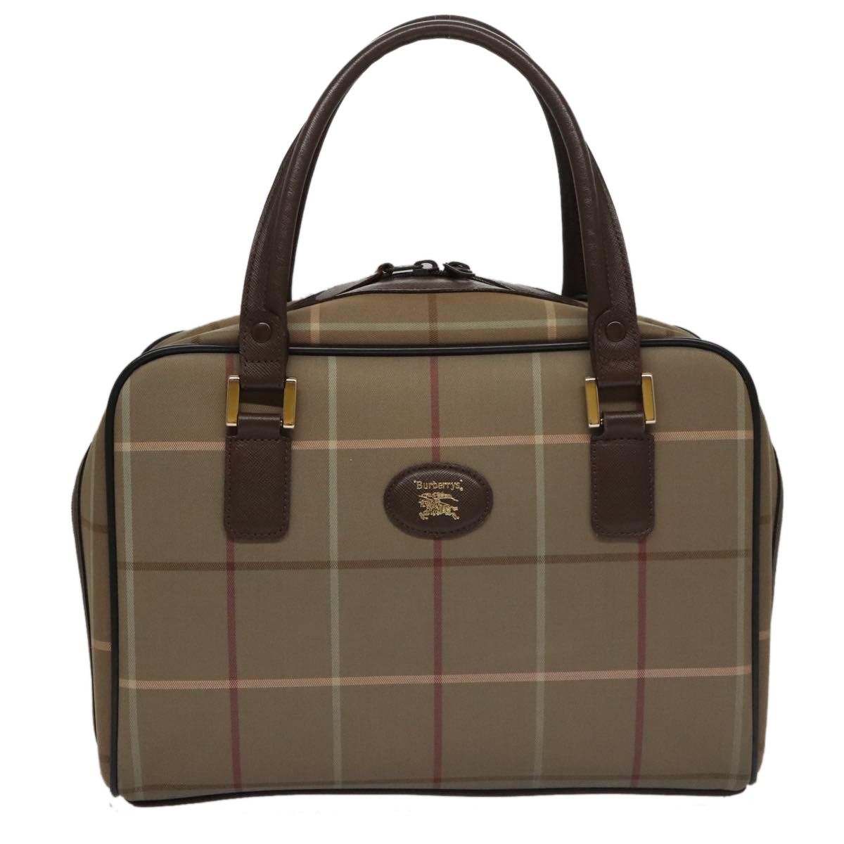 Burberry Beige Canvas Handbag (Pre-Owned) Size ONE SIZE - 1 Thumbnail
