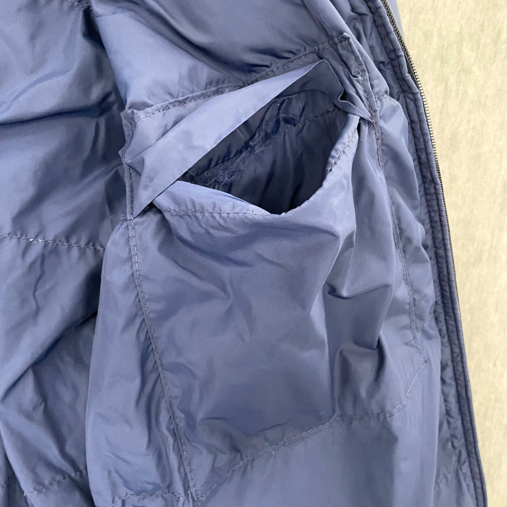 Vintage VINTAGE L.L. Bean Women's Down Parka Coat Long Winter Blue Full Zip Insulated Outdoor 90s Large Size L / US 10 / IT 46 - 6 Thumbnail