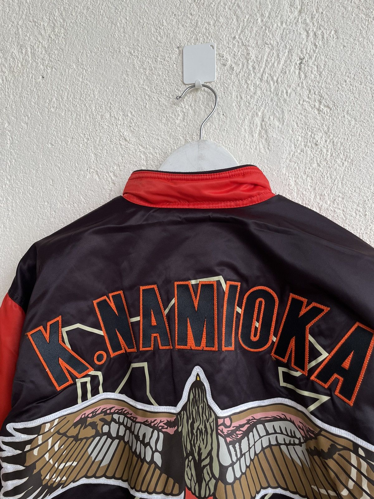 NFL 90s Hawks bomber jacket big embroiderry logo Size US XL / EU 56 / 4 - 3 Thumbnail