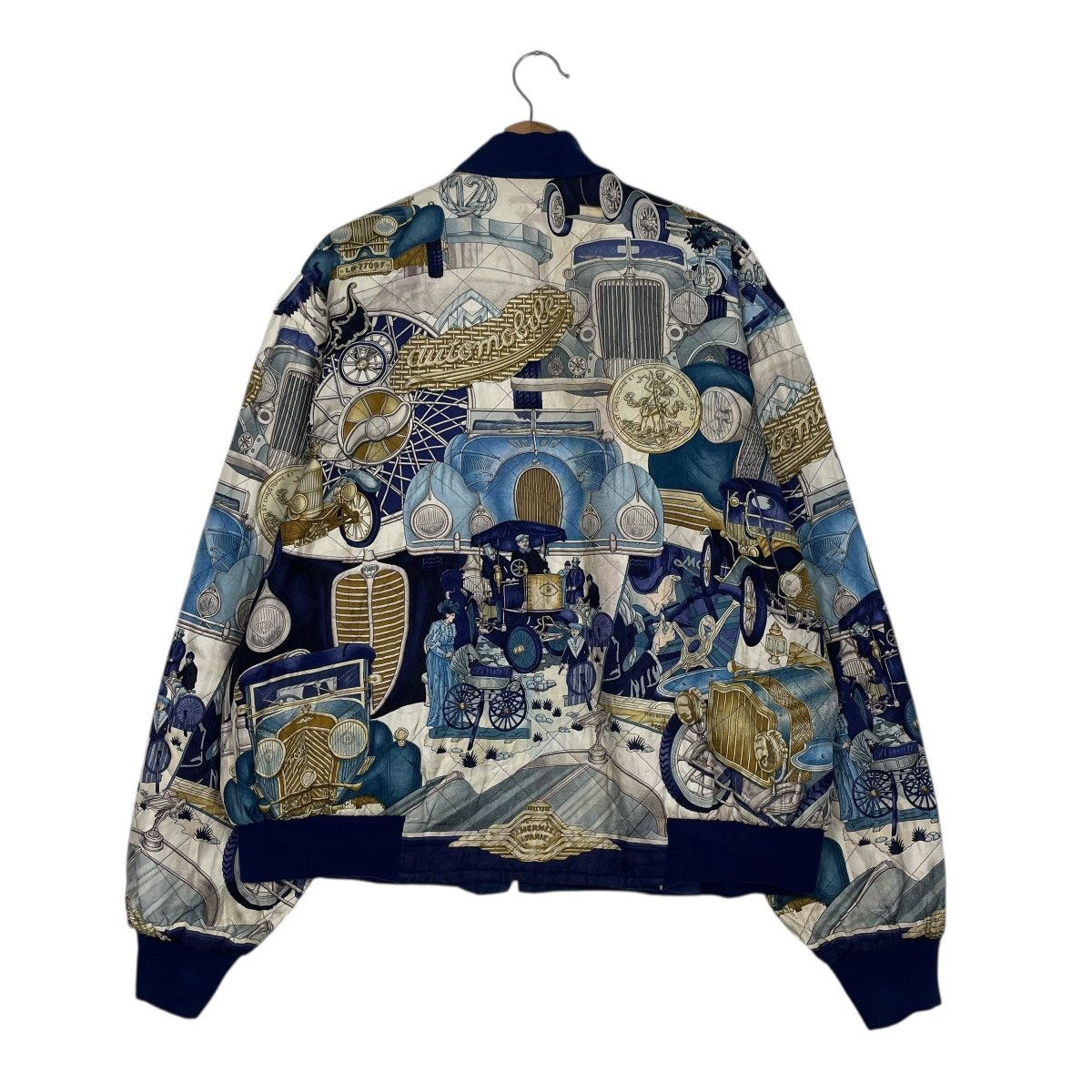 Hermes Vintage Hermes Automobile Blouson Reversible Bomber Jacket Size US M / EU 48-50 / 2 - 3 Thumbnail
