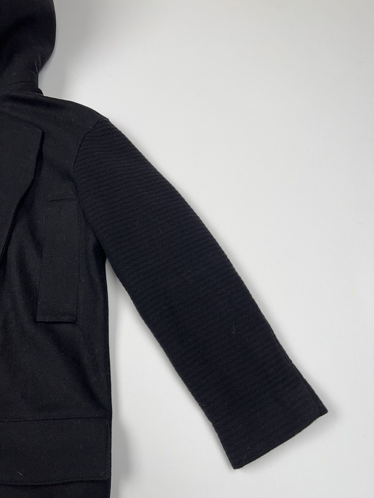 Allsaints Allsaints Odetta Parka Oversized Wool Asymmetrical Coat Size S / US 4 / IT 40 - 11 Thumbnail