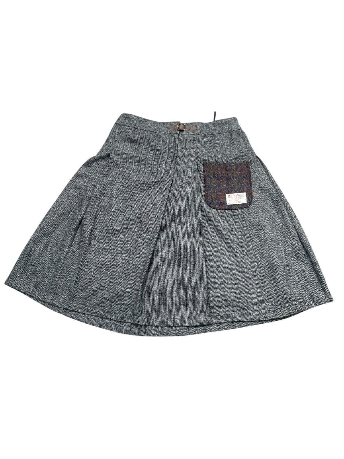 Designer × Harris Tweed Harris Tweed Skirt Size 32" / US 10 / IT 46 - 1 Thumbnail