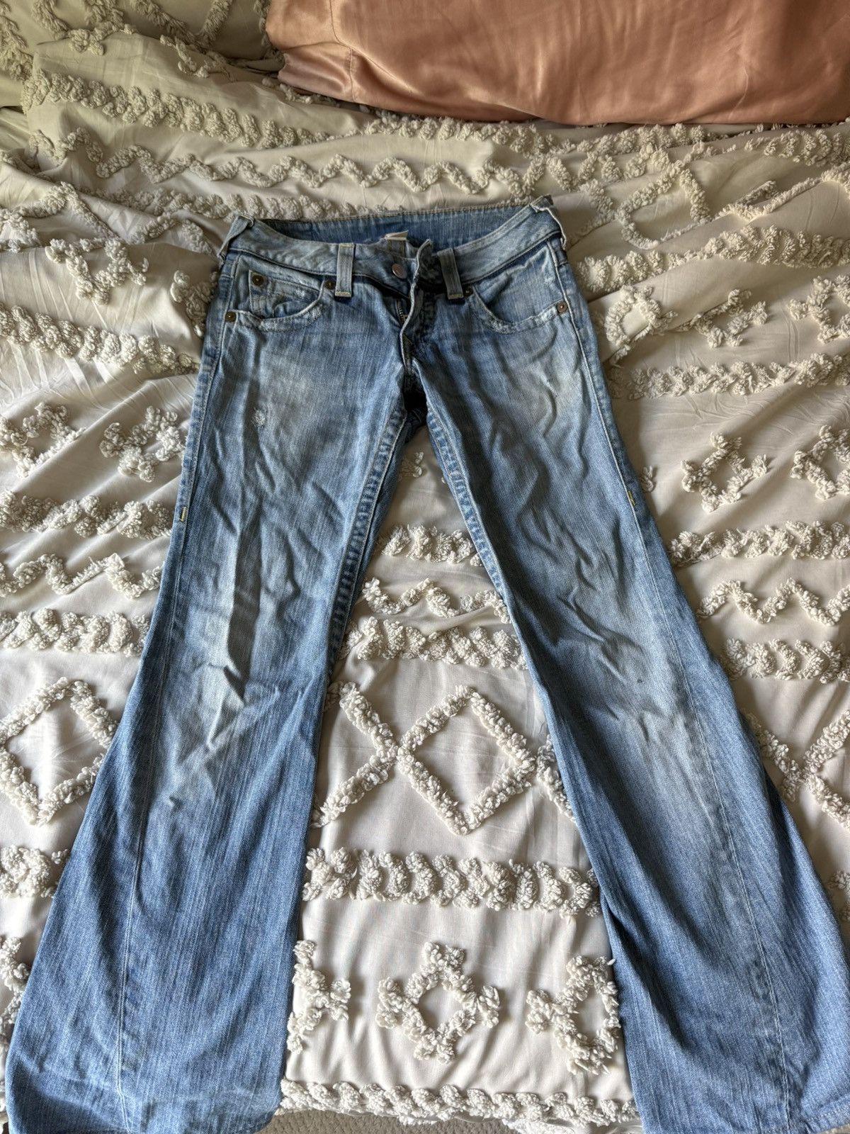True Religion Low rise True Religion Flares Size 25" / US 0 / IT 36 - 1 Thumbnail