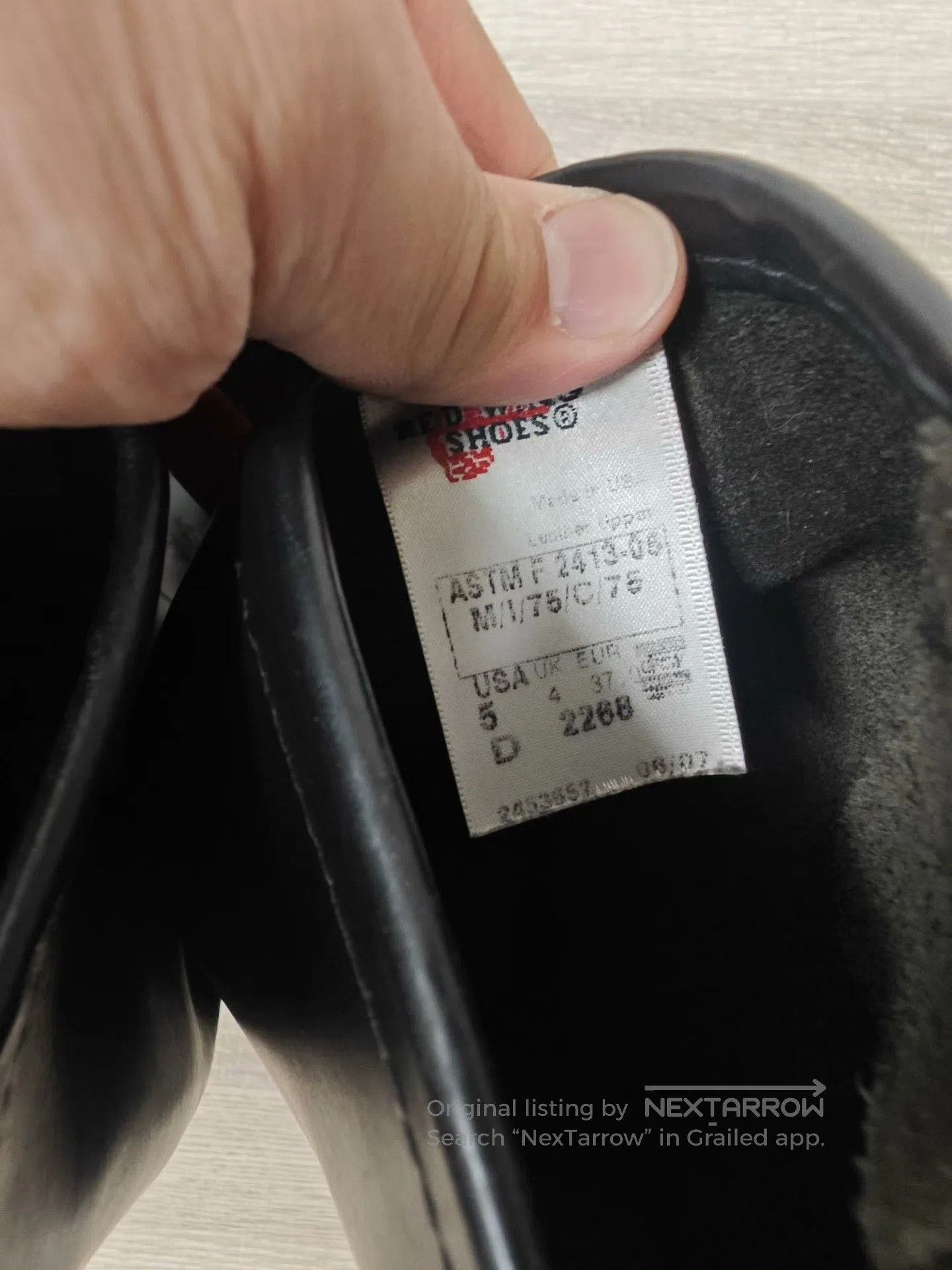 Red Wing Red Wing Vintage 2268 Engineer Boots. Size US 6 / IT 36 - 7 Thumbnail
