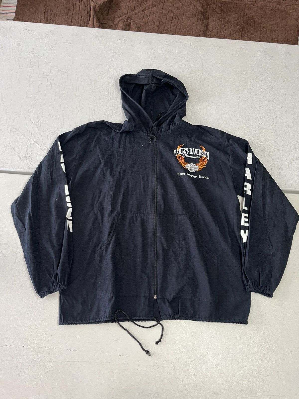 Harley Davidson × Vintage Vintage Harley Davidson jacket Size US XL / EU 56 / 4 - 4 Thumbnail