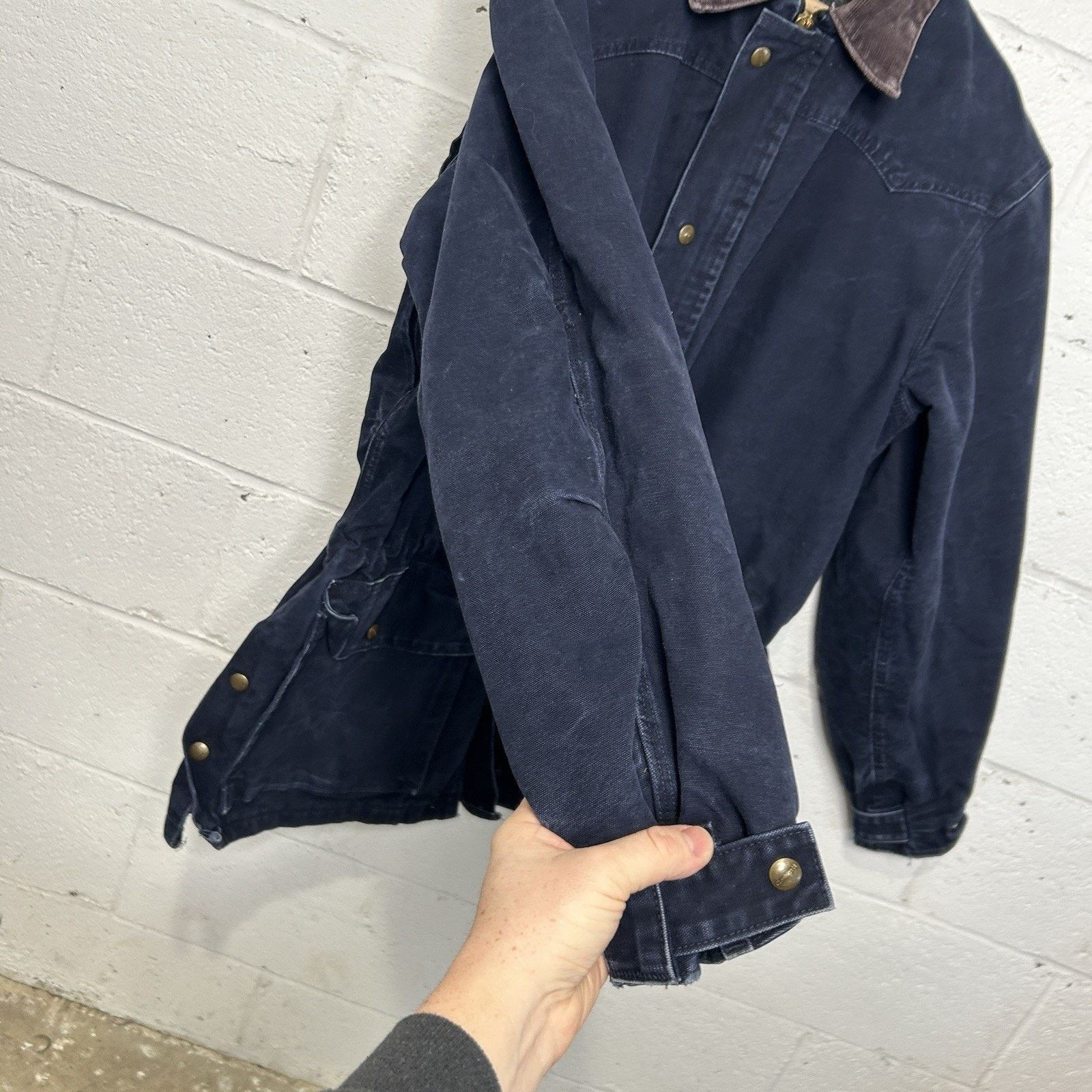Carhartt Vintage Carhartt Blanket-Lined Barn Jacket “Midnight Blue” Size US M / EU 48-50 / 2 - 8 Thumbnail