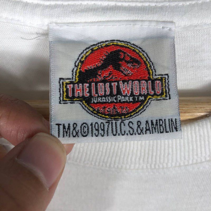 Other Vintage 1997 The Lost World Jurassic Park Men T-Shirt Size US L / EU 52-54 / 3 - 7 Thumbnail